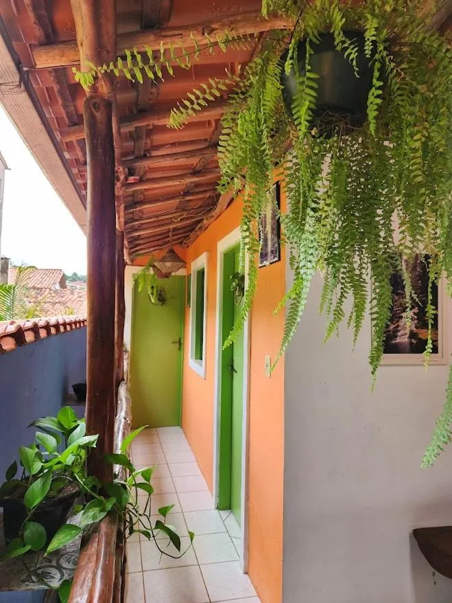 Decorative detail in Pousada Velho Garimpo