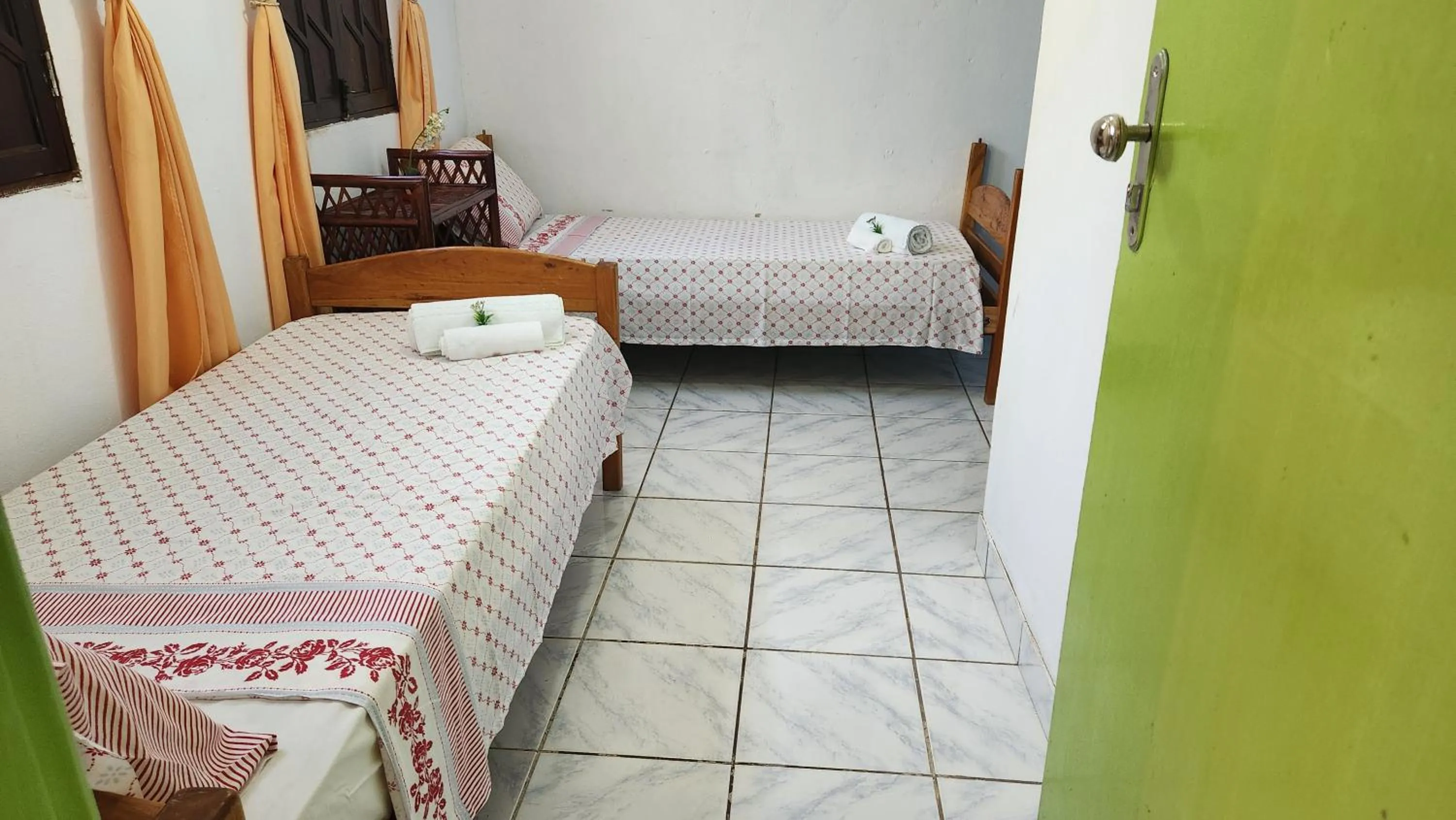 Bed in Pousada Velho Garimpo
