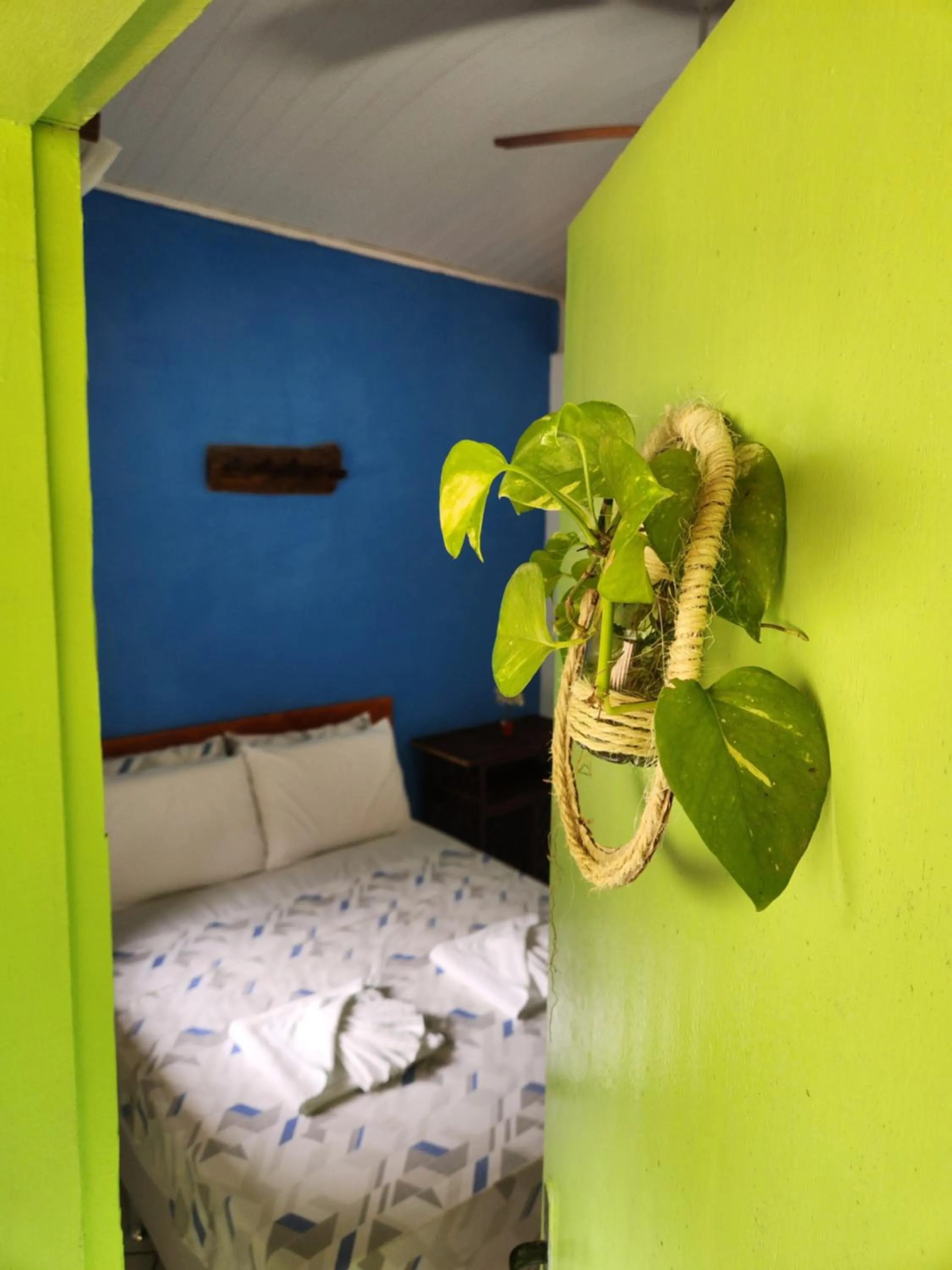 Bed in Pousada Velho Garimpo