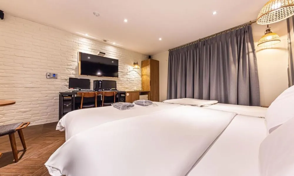 TV and multimedia, Bed in Hotel Yaja Cheongju Terminal Branch