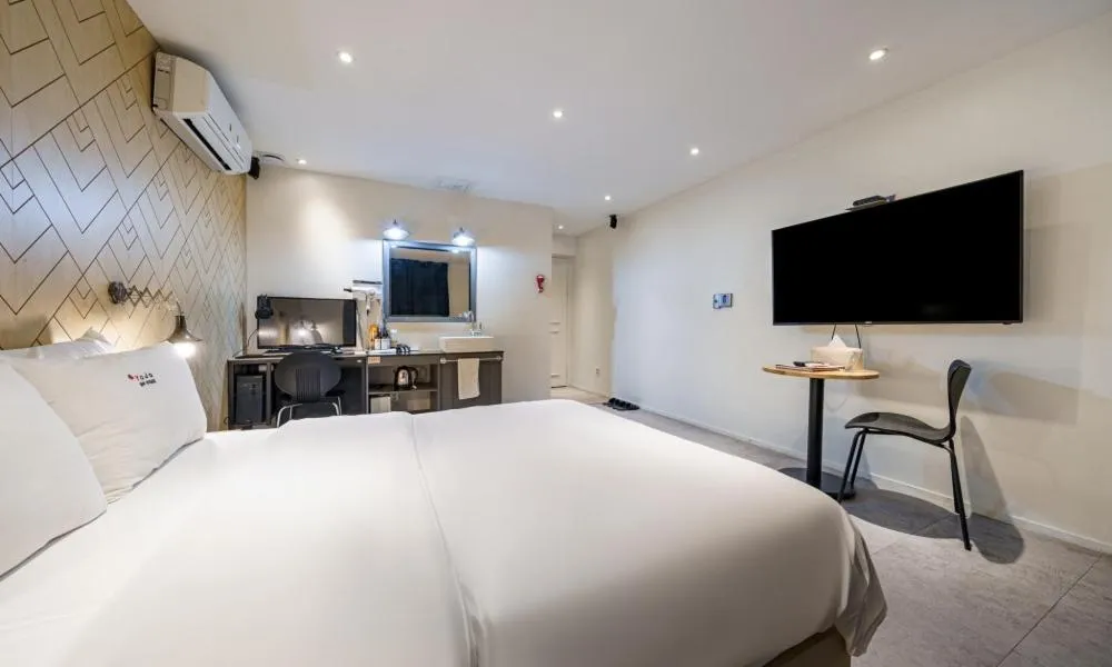 Bed in Hotel Yaja Cheongju Terminal Branch