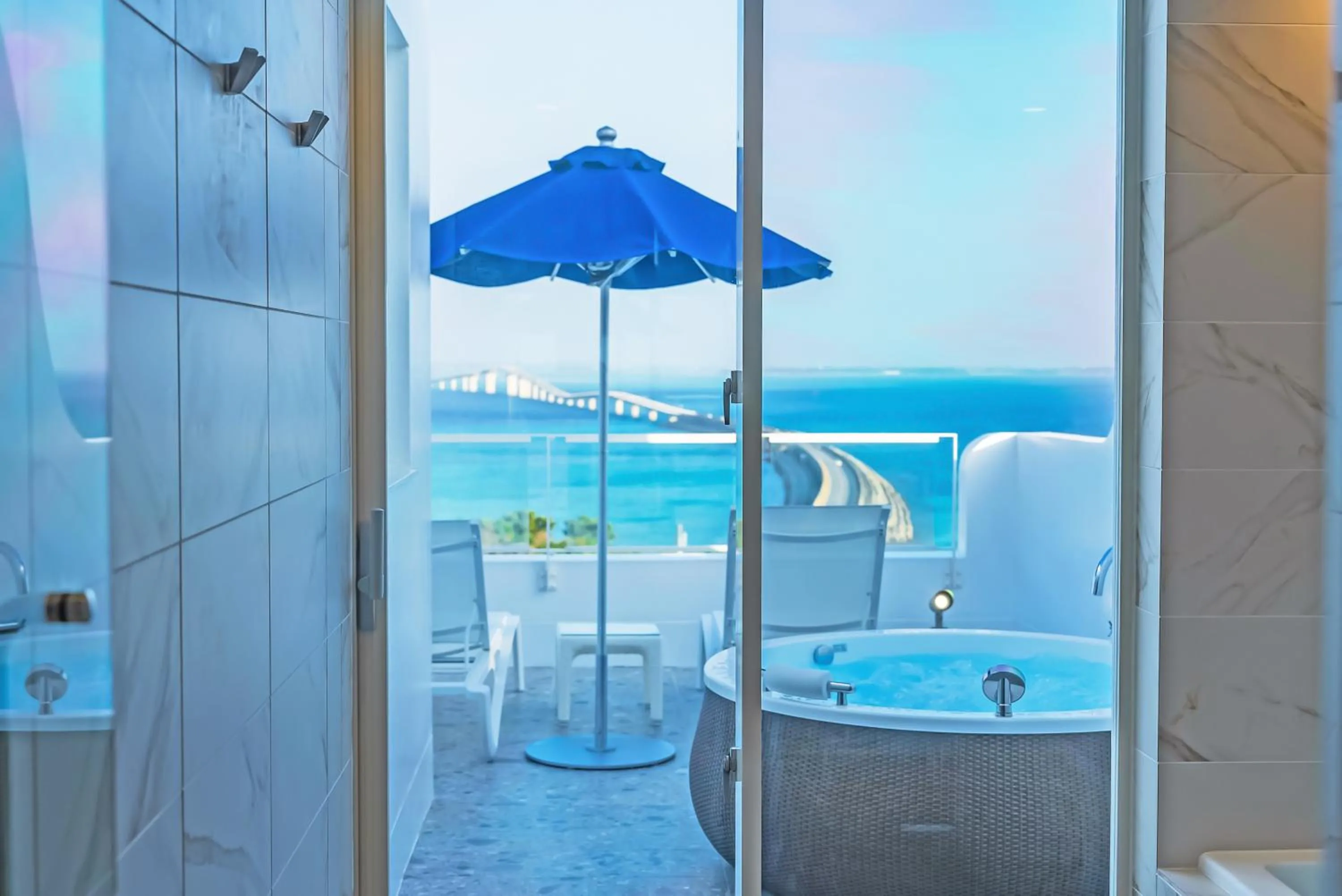 Bathroom in SANTORINI HOTEL&VILLAS MIYAKOJIMA