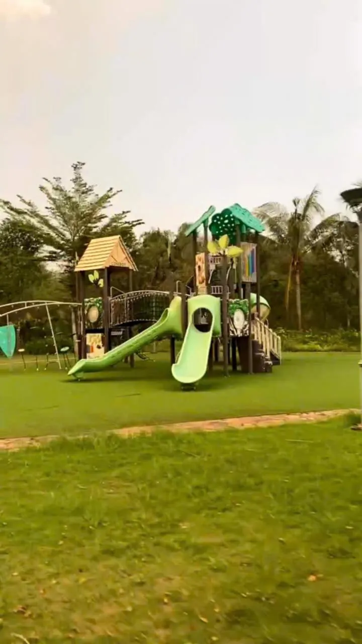 Children play ground in Thong Dong Homestay