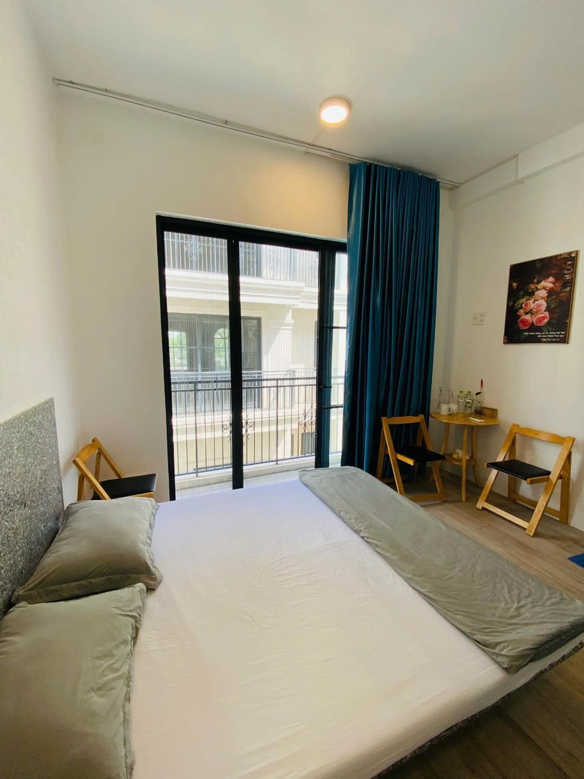 Bed in Thong Dong Homestay