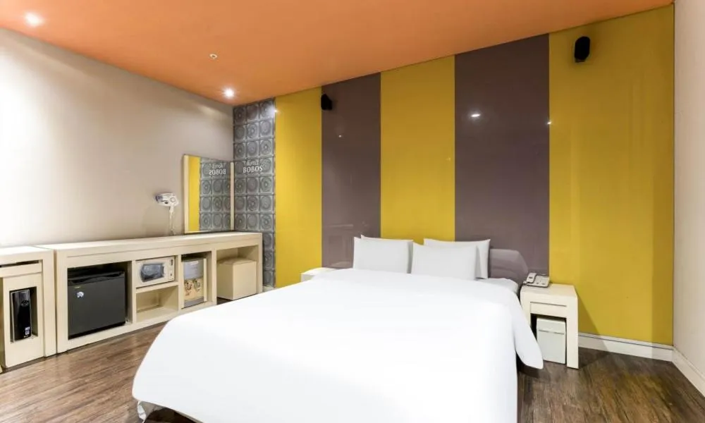 Bed in Dongtan BobosHotel