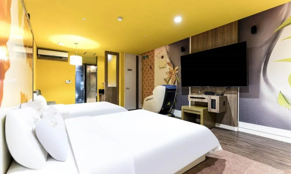 Bed in Dongtan BobosHotel