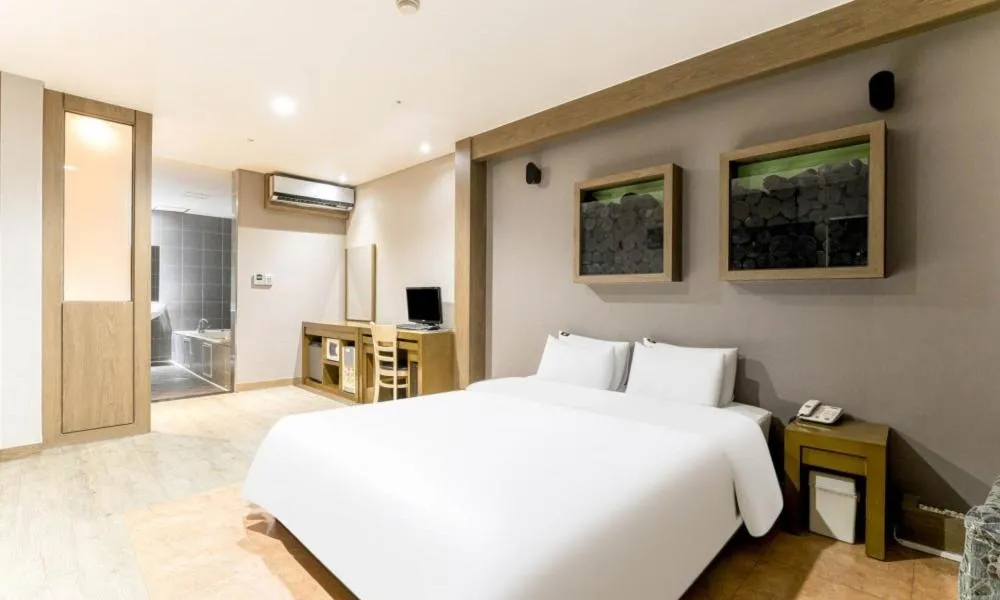 Bed in Dongtan BobosHotel