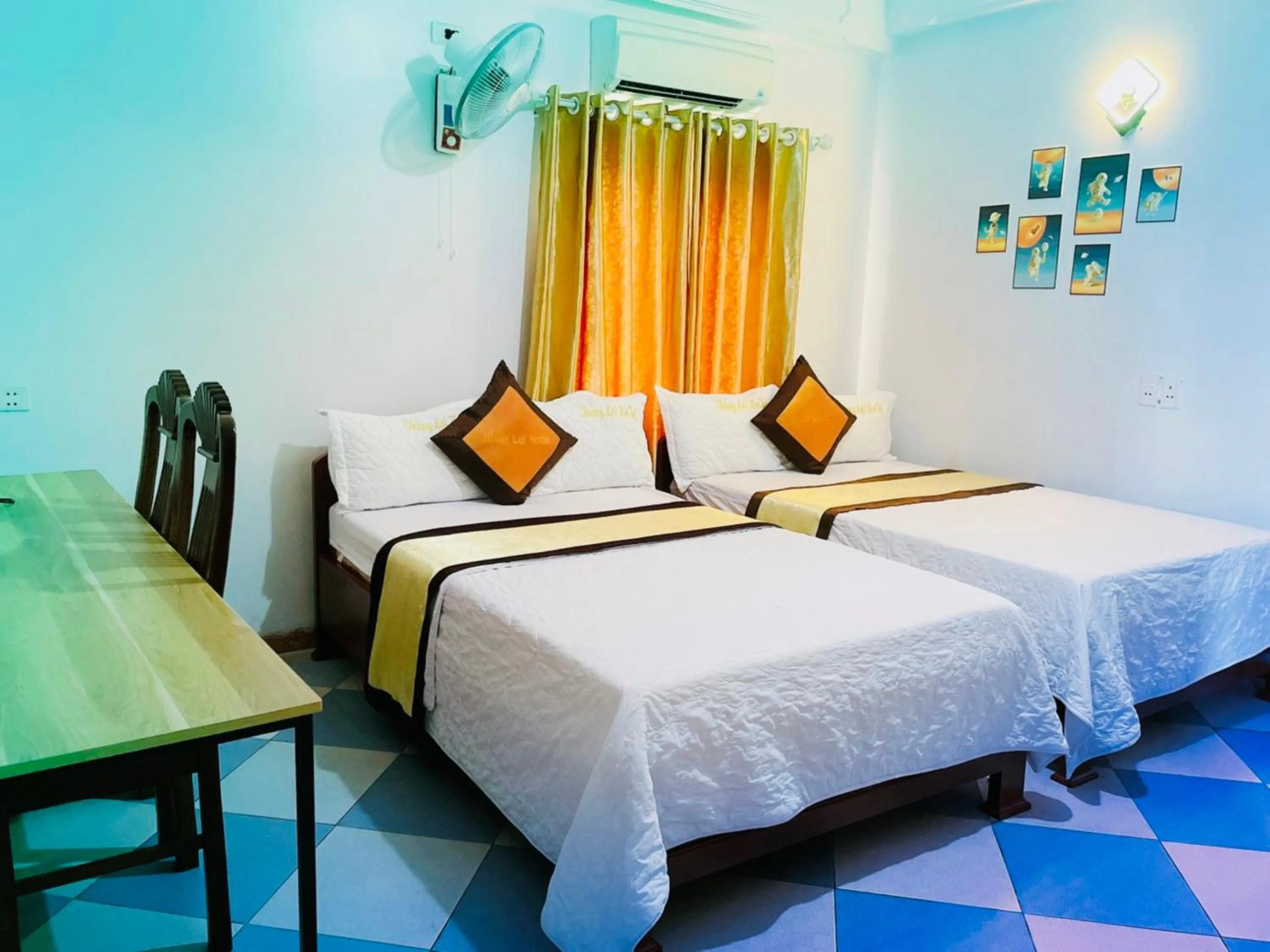 Bed in Thắng Lợi Hotel