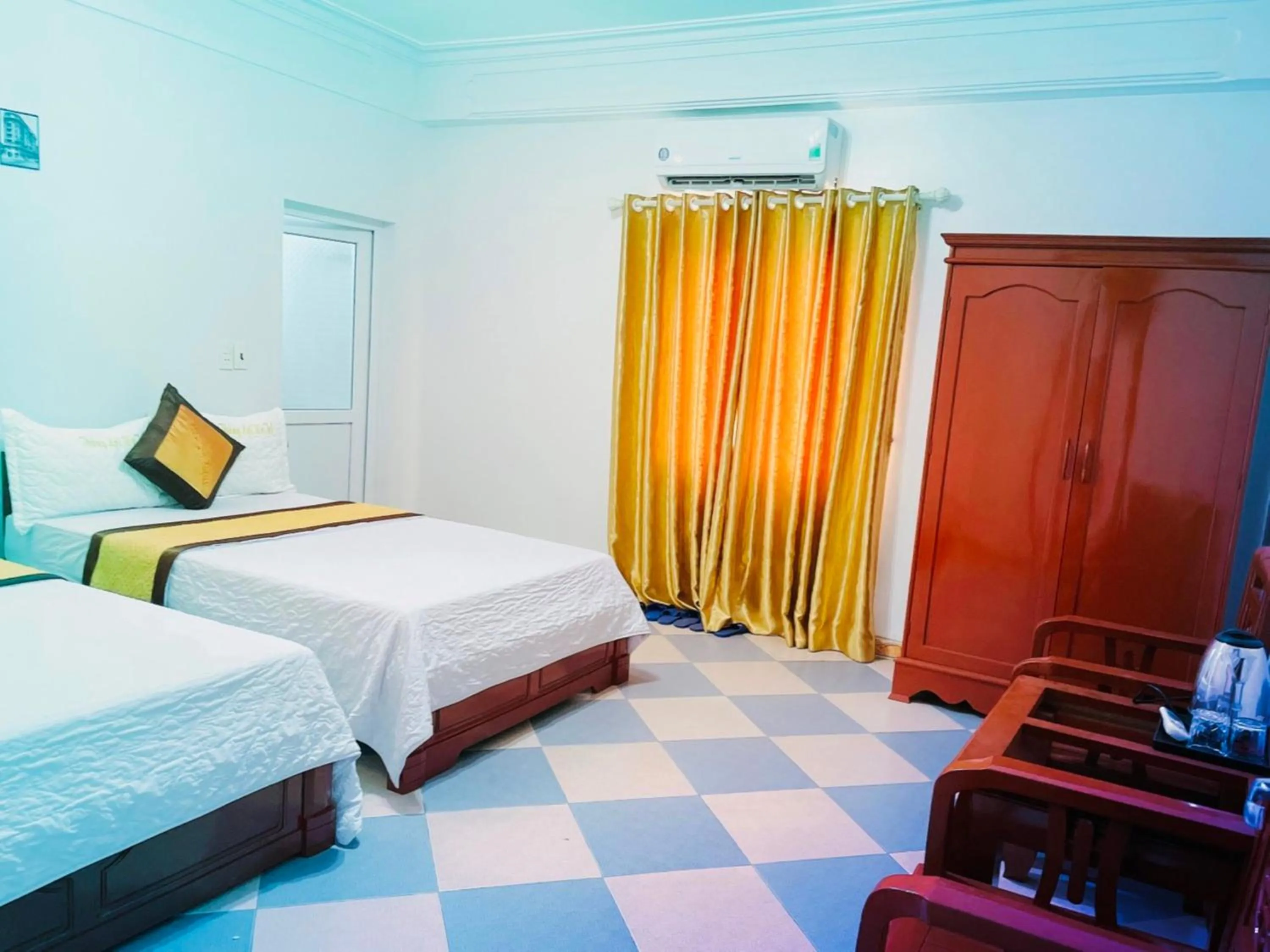 Bed in Thắng Lợi Hotel