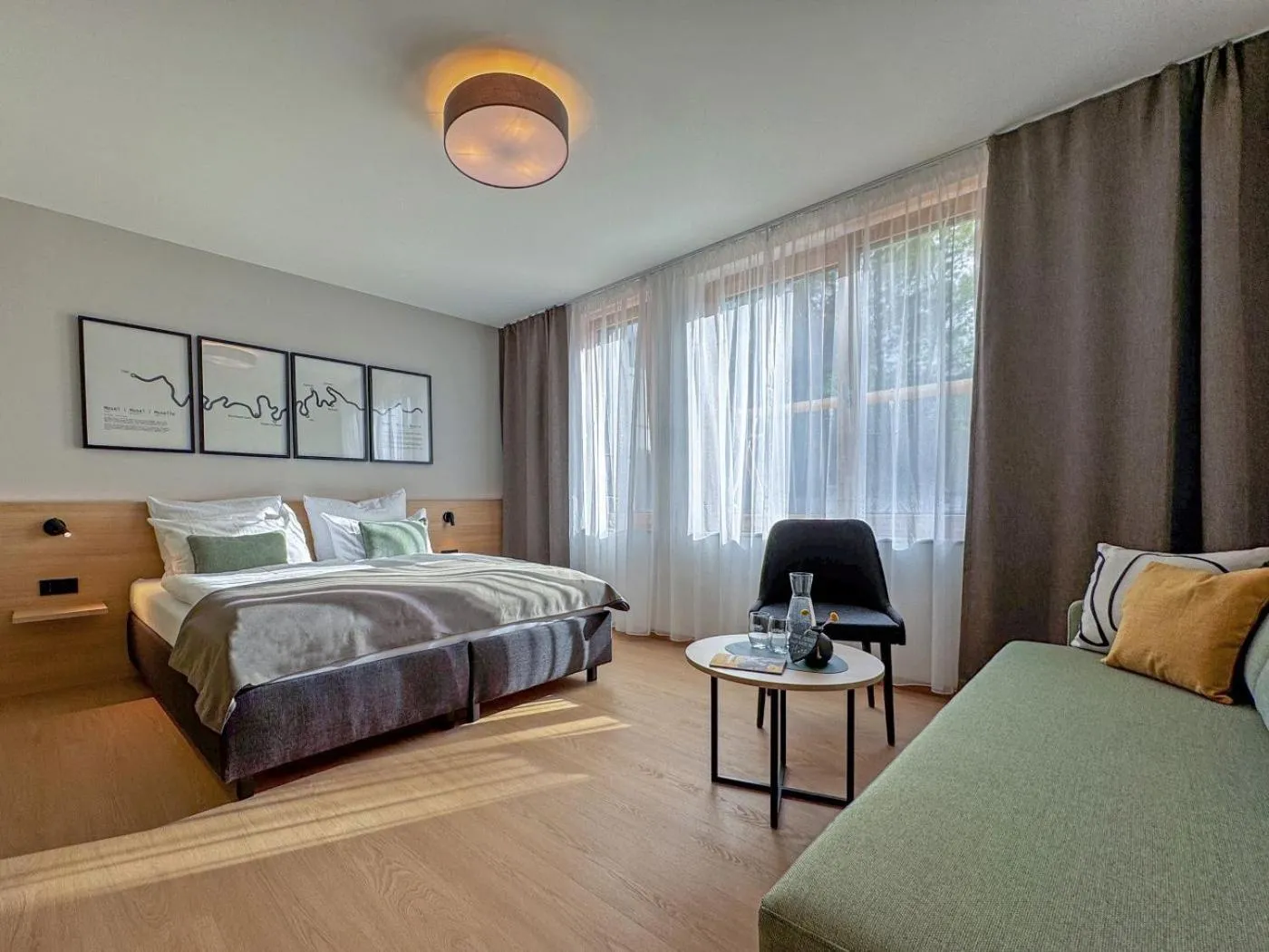 Photo of the whole room, Bed in JUFA Hotel Bernkastel-Kues