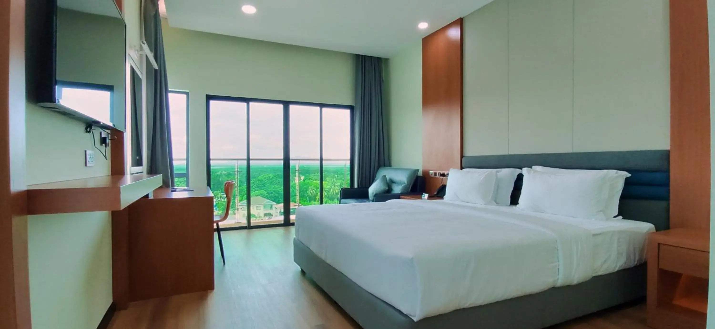 Bed in Hotel Kapalai Semporna Bed in Hotel Kapalai Semporna