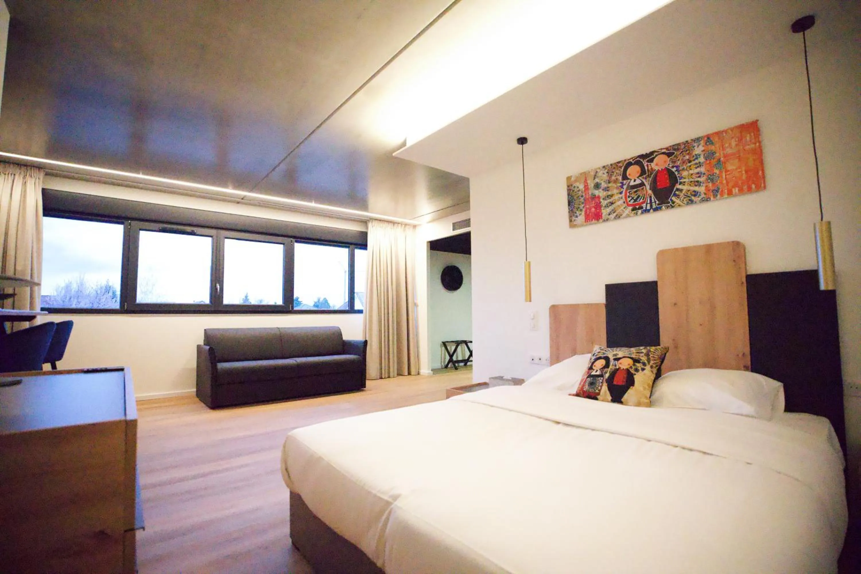 Bedroom, Bed in Arrow Hôtel