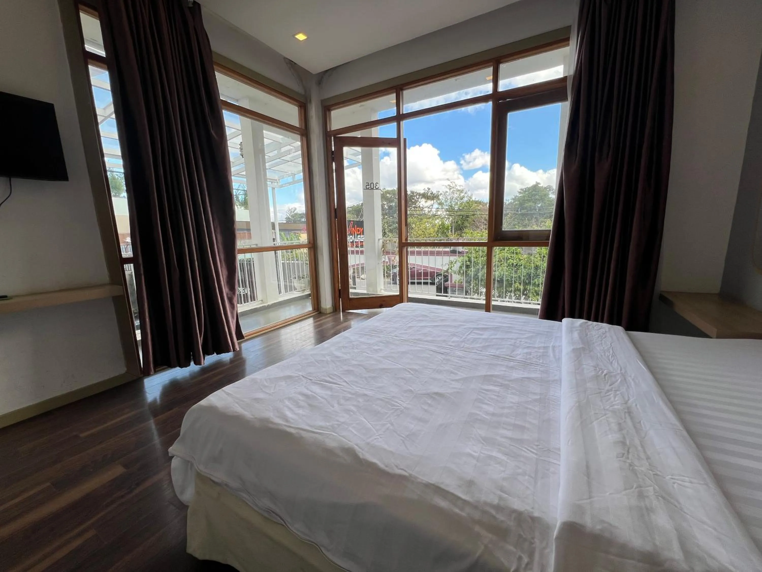 View (from property/room), Bed in Vindy House