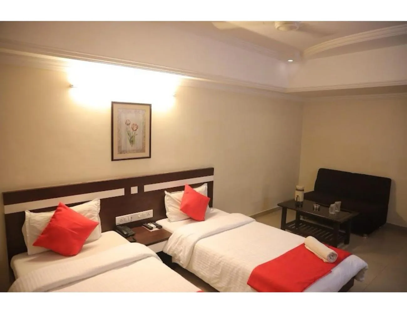 Photo of the whole room, Bed in Hotel Alpha, Vadodara