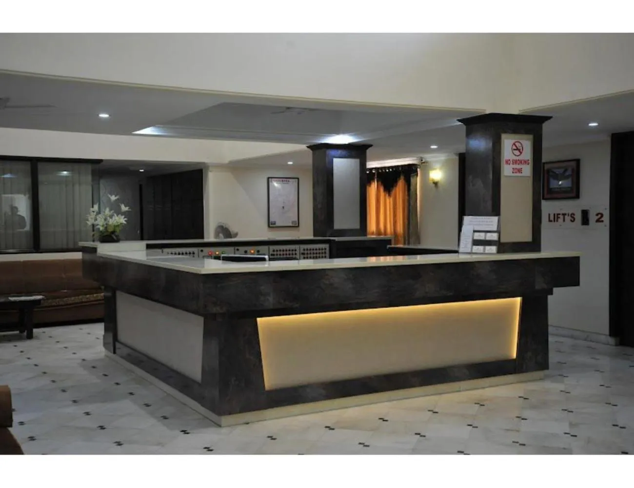 Lobby or reception in Hotel Alpha, Vadodara