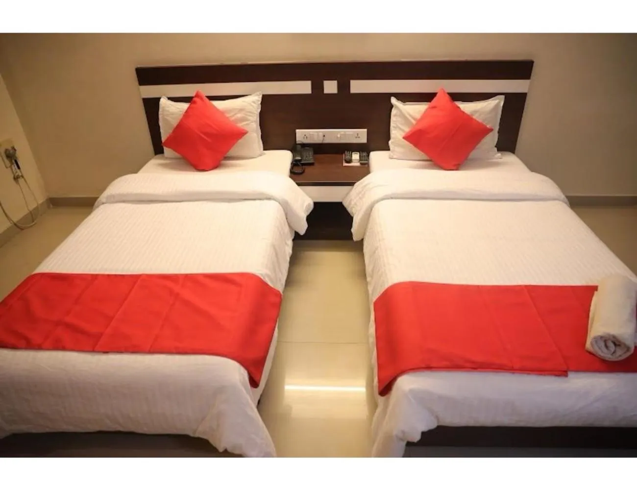 Photo of the whole room, Bed in Hotel Alpha, Vadodara