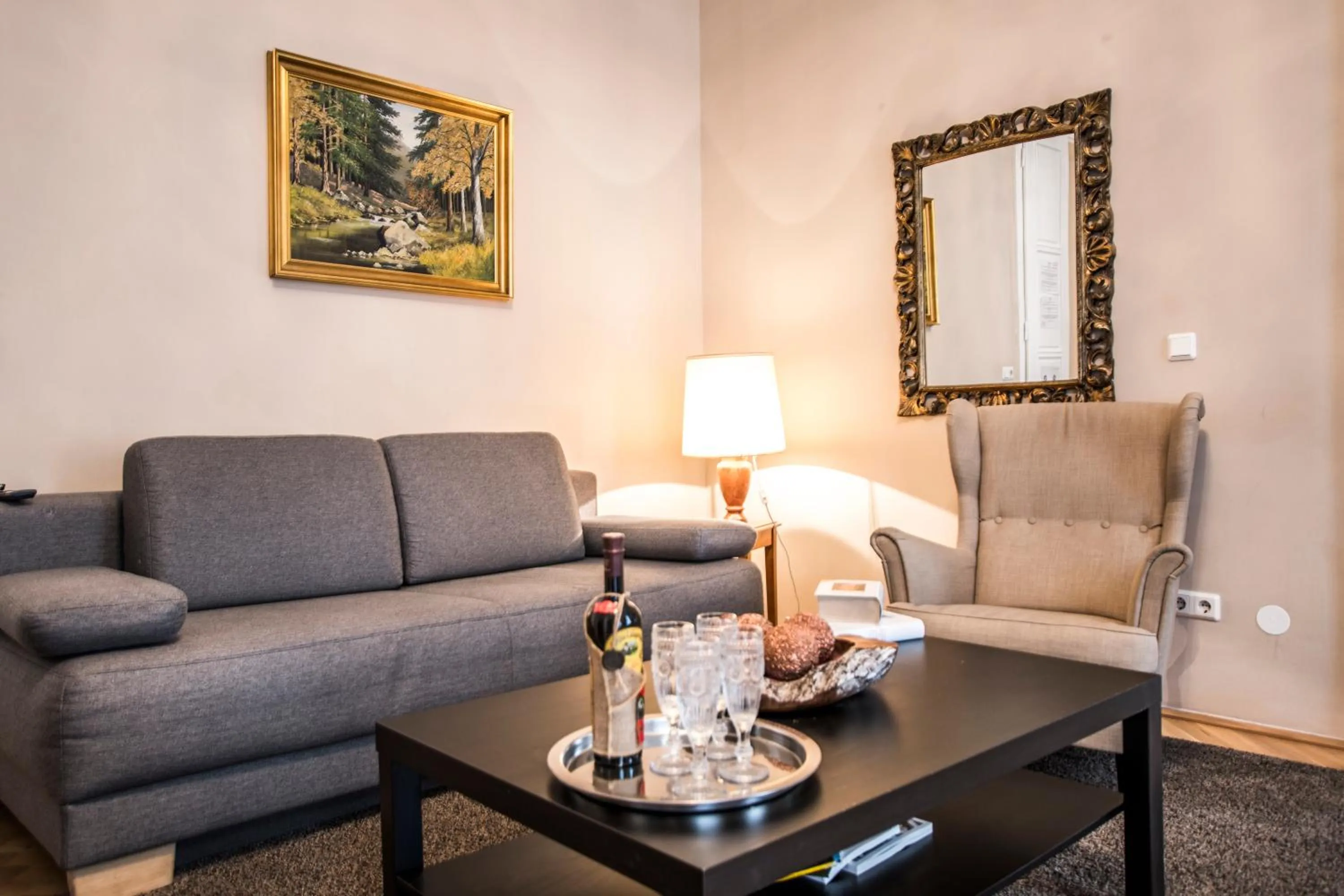 Living room in Urban Flats Vienna City Center