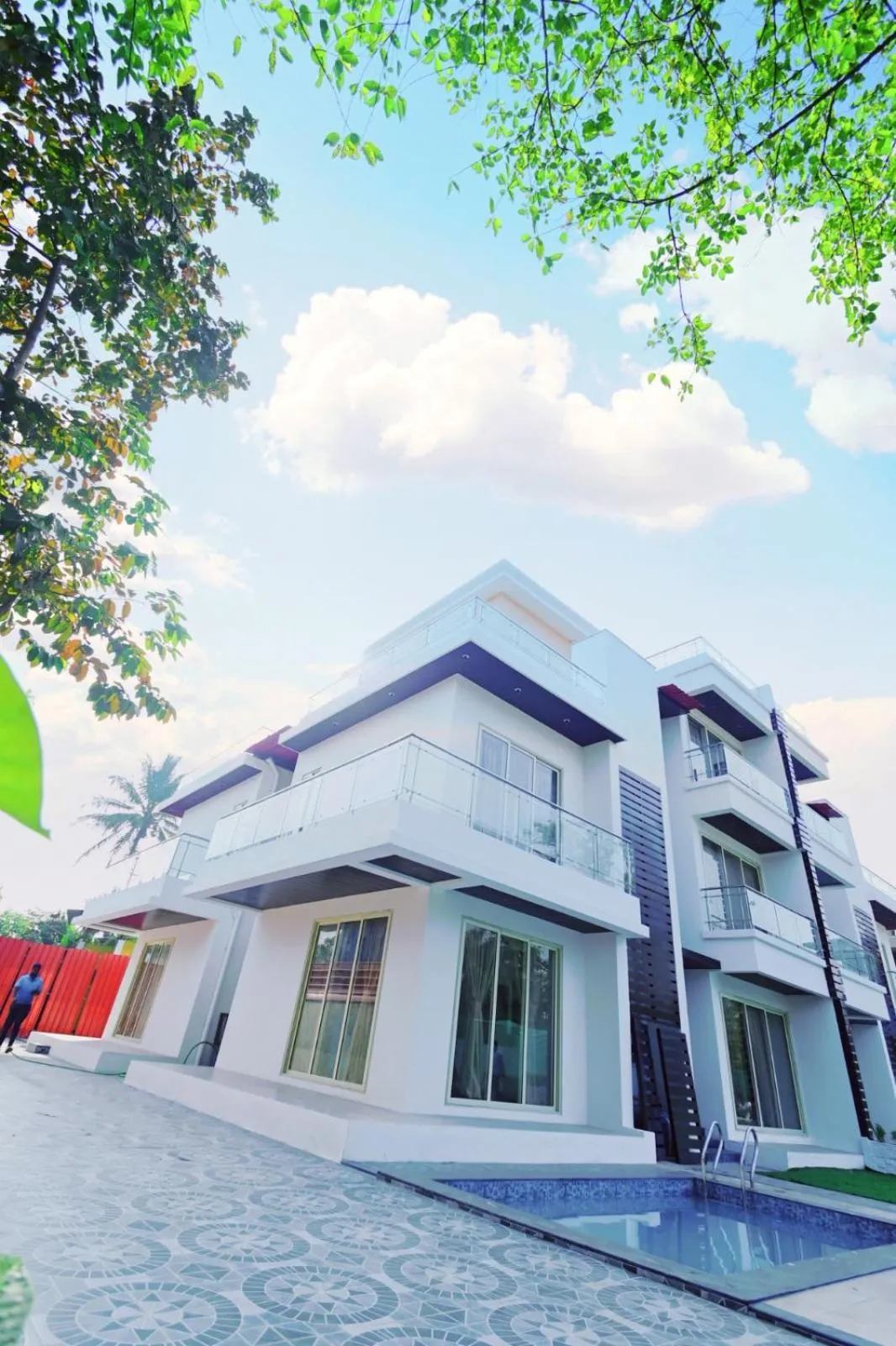 Property building in Misty Blue Resort and Villas