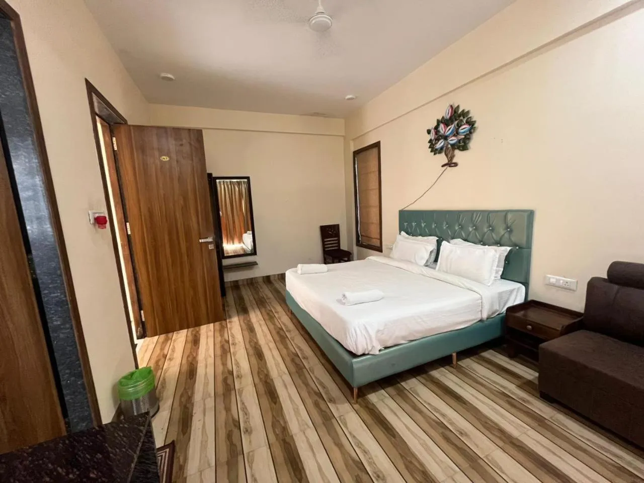 Bed in Misty Blue Resort and Villas