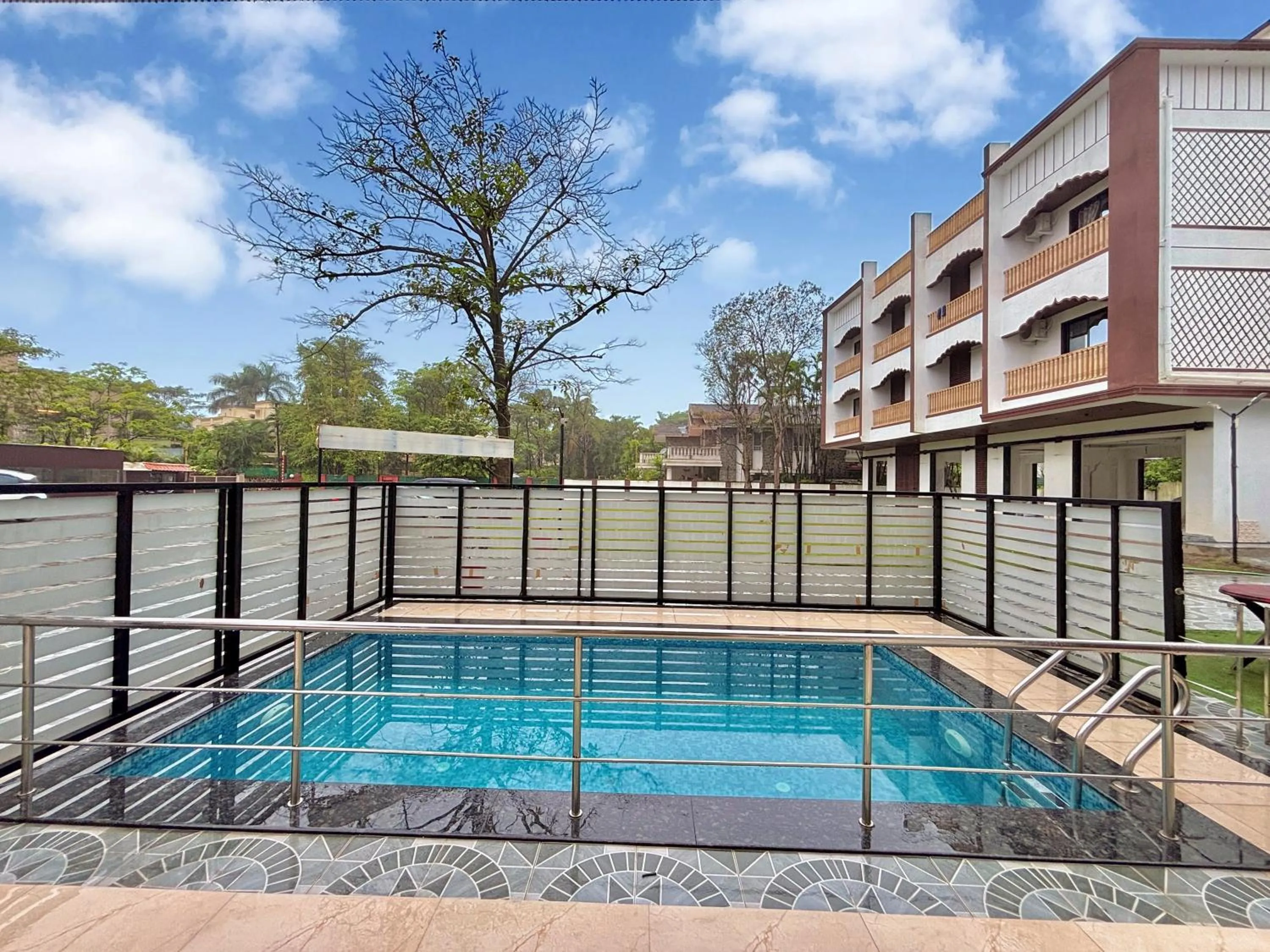 Pool view in Misty Blue Resort and Villas