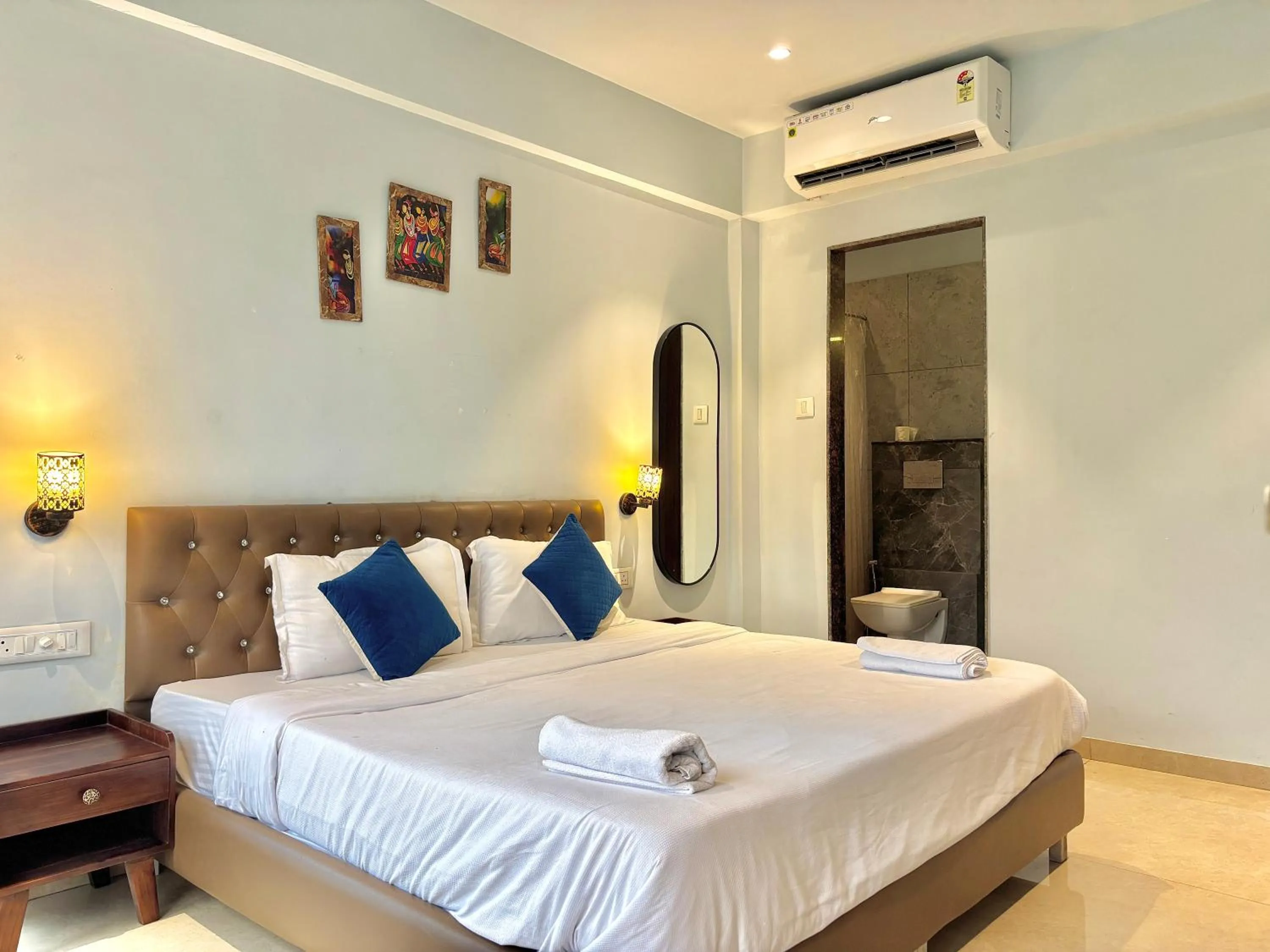 View (from property/room), Bed in Misty Blue Resort and Villas