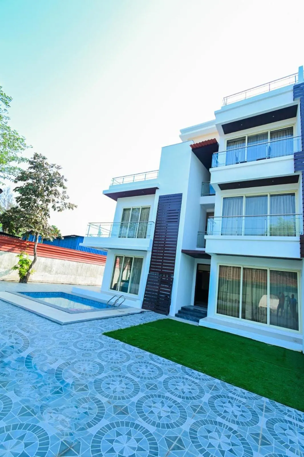 Property building in Misty Blue Resort and Villas