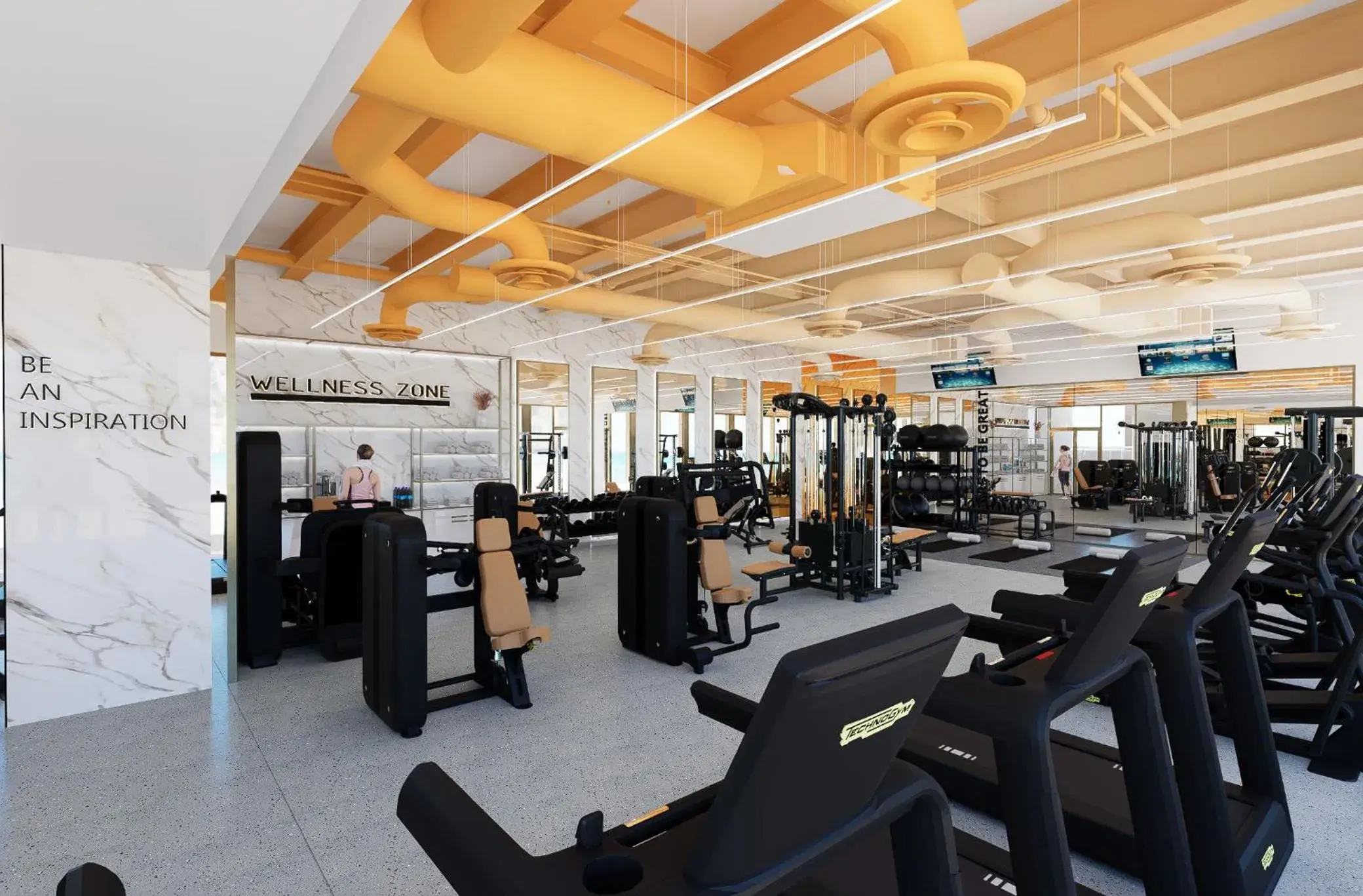 Fitness centre/facilities in Hotel Mousai Cancun Adults Only Fitness centre/facilities in Hotel Mousai Cancun Adults Only