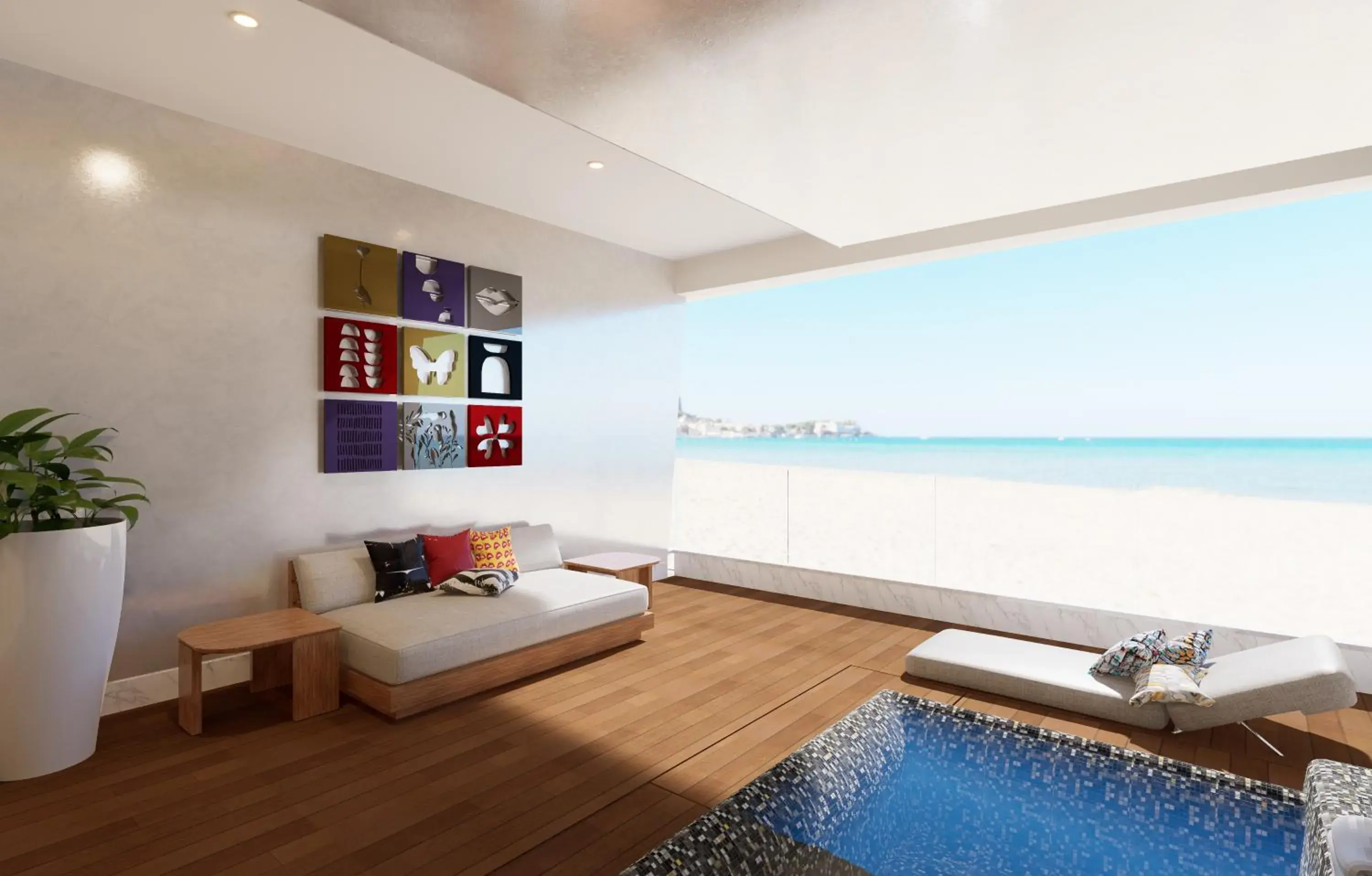 View (from property/room) in Hotel Mousai Cancun Adults Only View (from property/room) in Hotel Mousai Cancun Adults Only