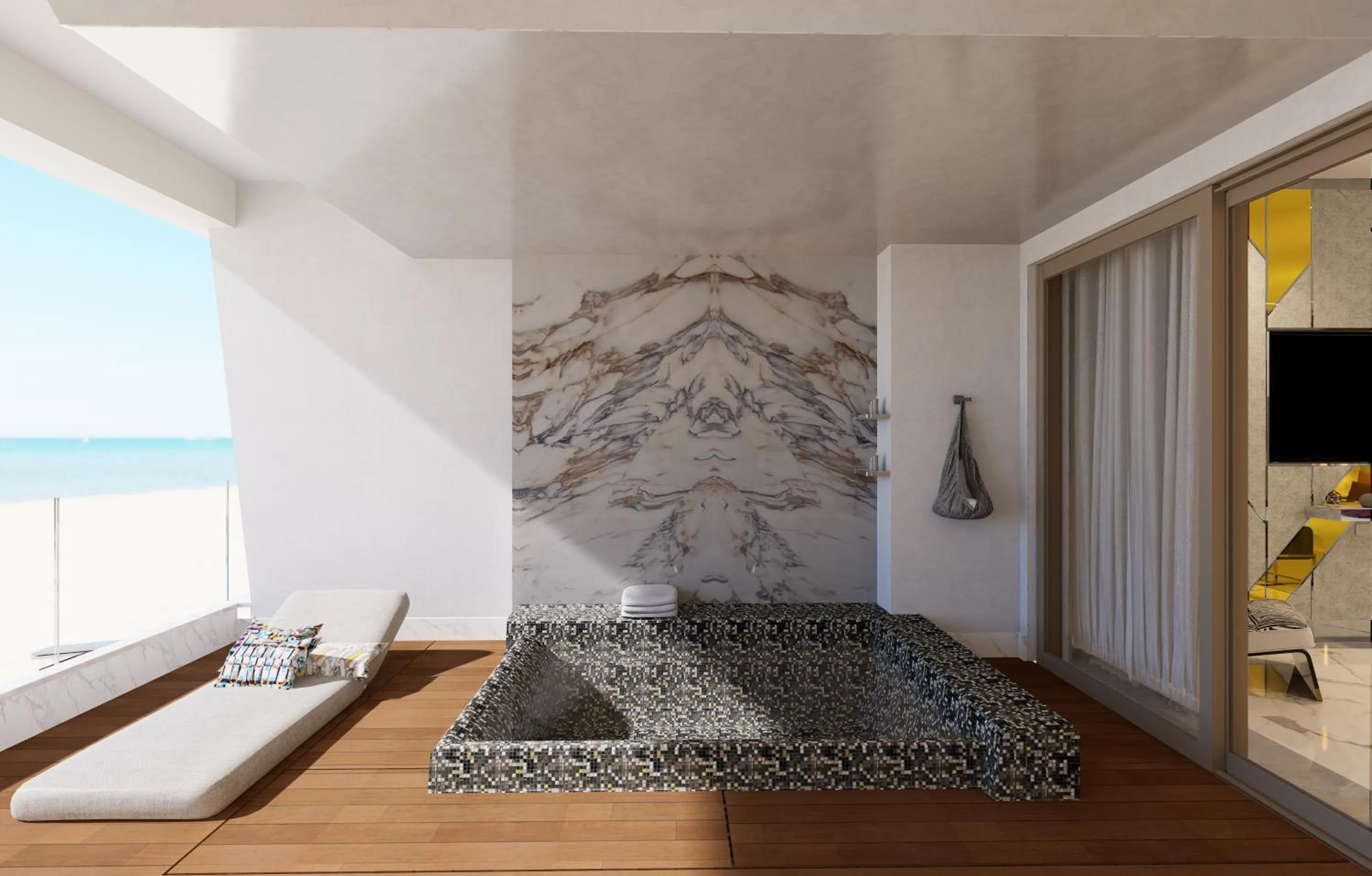 Balcony/Terrace in Hotel Mousai Cancun Adults Only