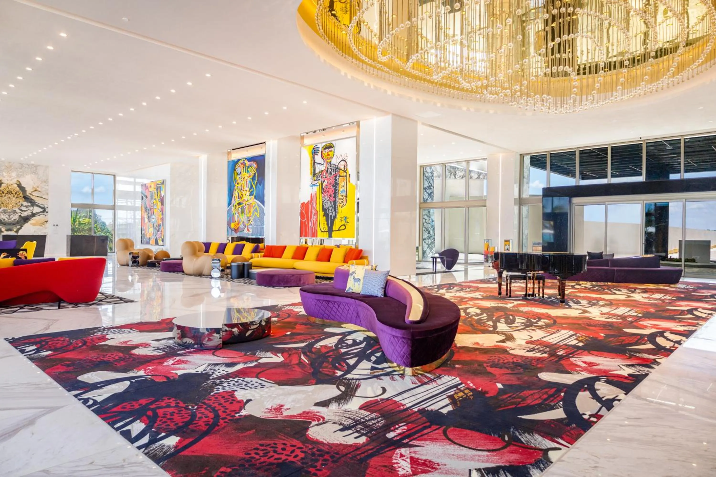 Lobby or reception in Hotel Mousai Cancun Adults Only