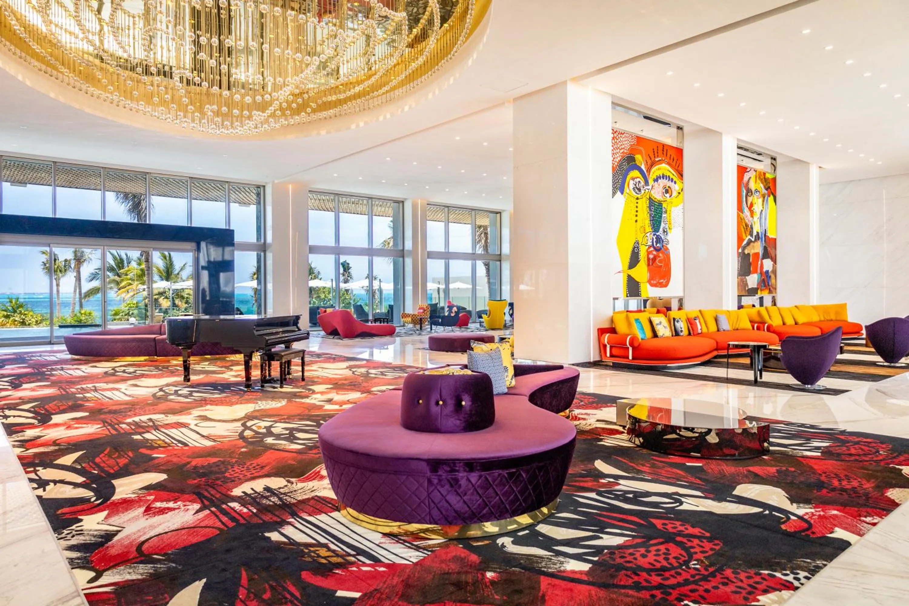 Lobby or reception in Hotel Mousai Cancun Adults Only