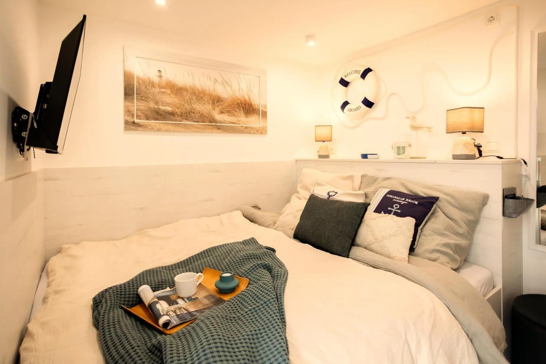 Bed in Prima Resort Boddenblick - Camping & Tiny House-Resort