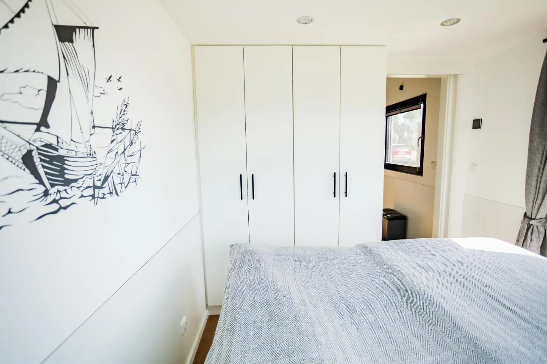 Bed in Prima Resort Boddenblick - Camping & Tiny House-Resort