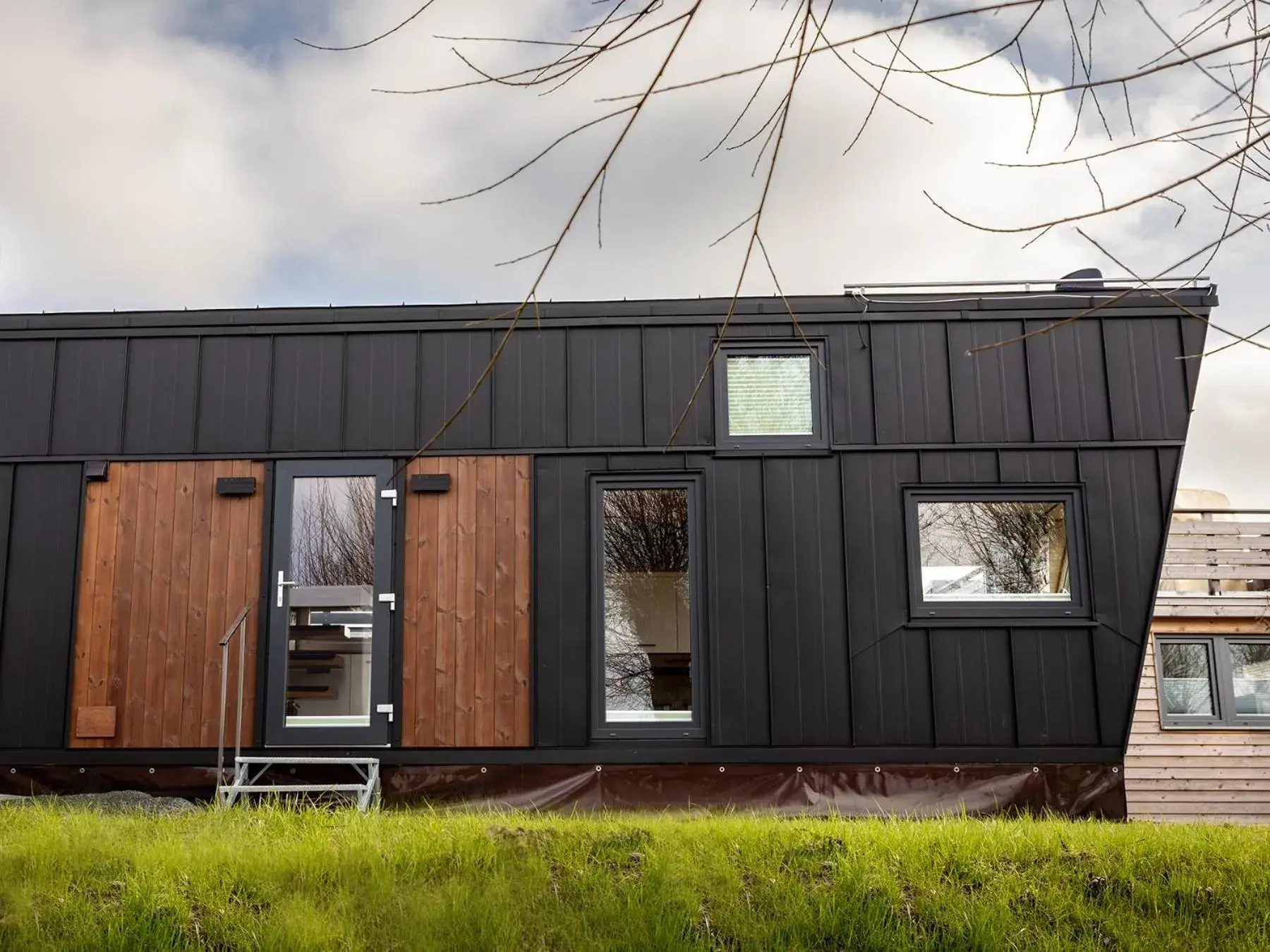 Tiny House Cube - C232 in Prima Resort Boddenblick - Camping & Tiny House-Resort Tiny House Cube - C232 in Prima Resort Boddenblick - Camping & Tiny House-Resort