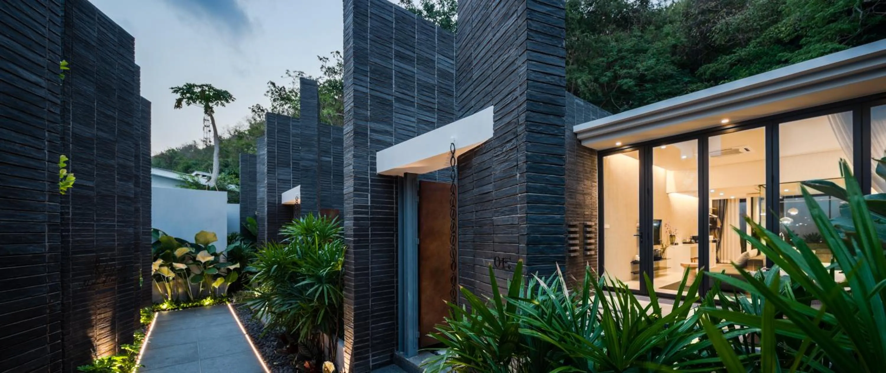 Property building in Rhy.a Private Pool Villa