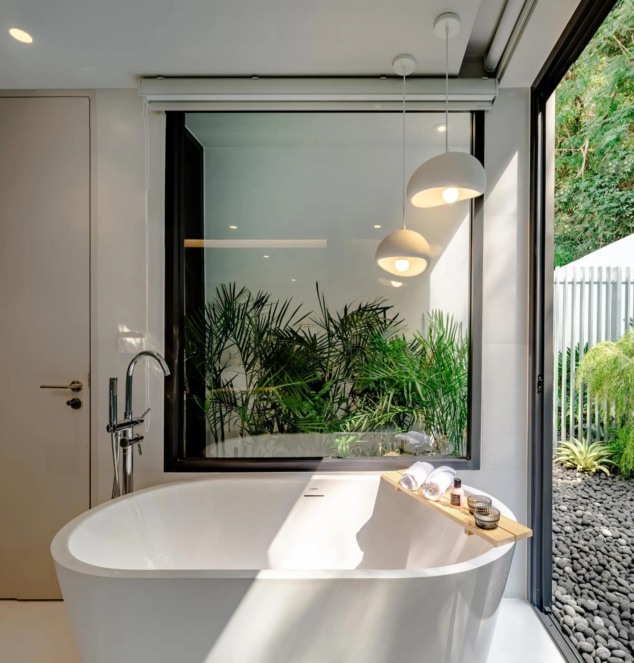 Bathroom in Rhy.a Private Pool Villa