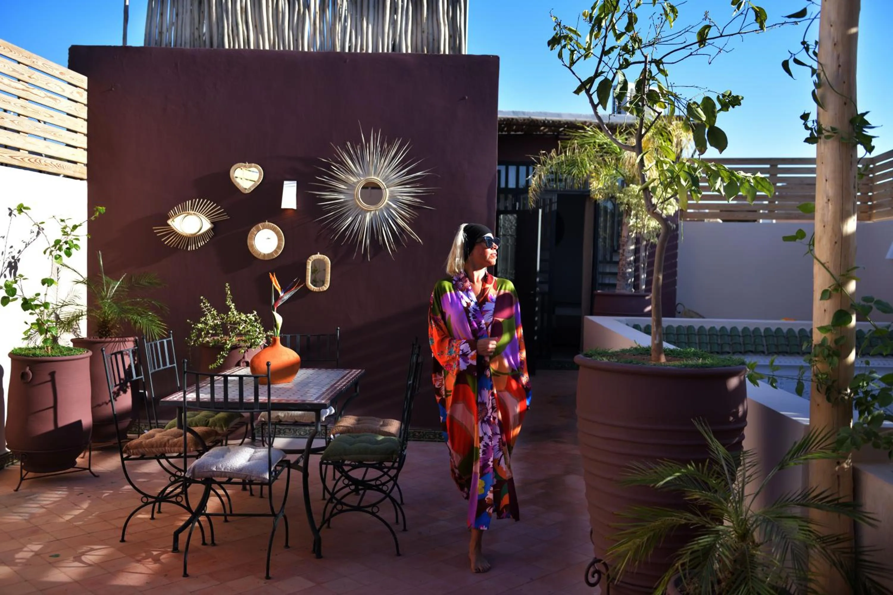 Patio in Riad Palau Marrakech