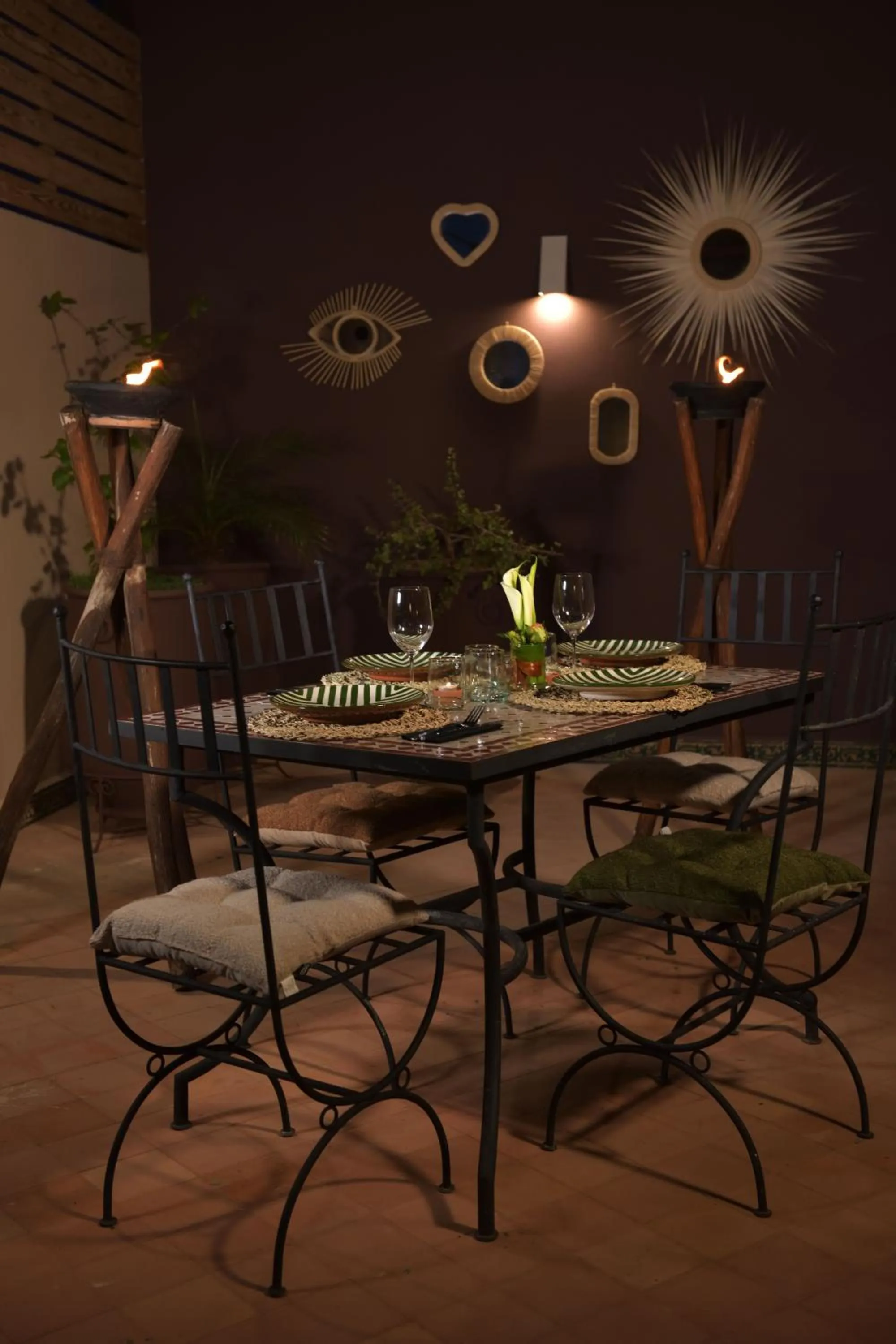 Patio in Riad Palau Marrakech