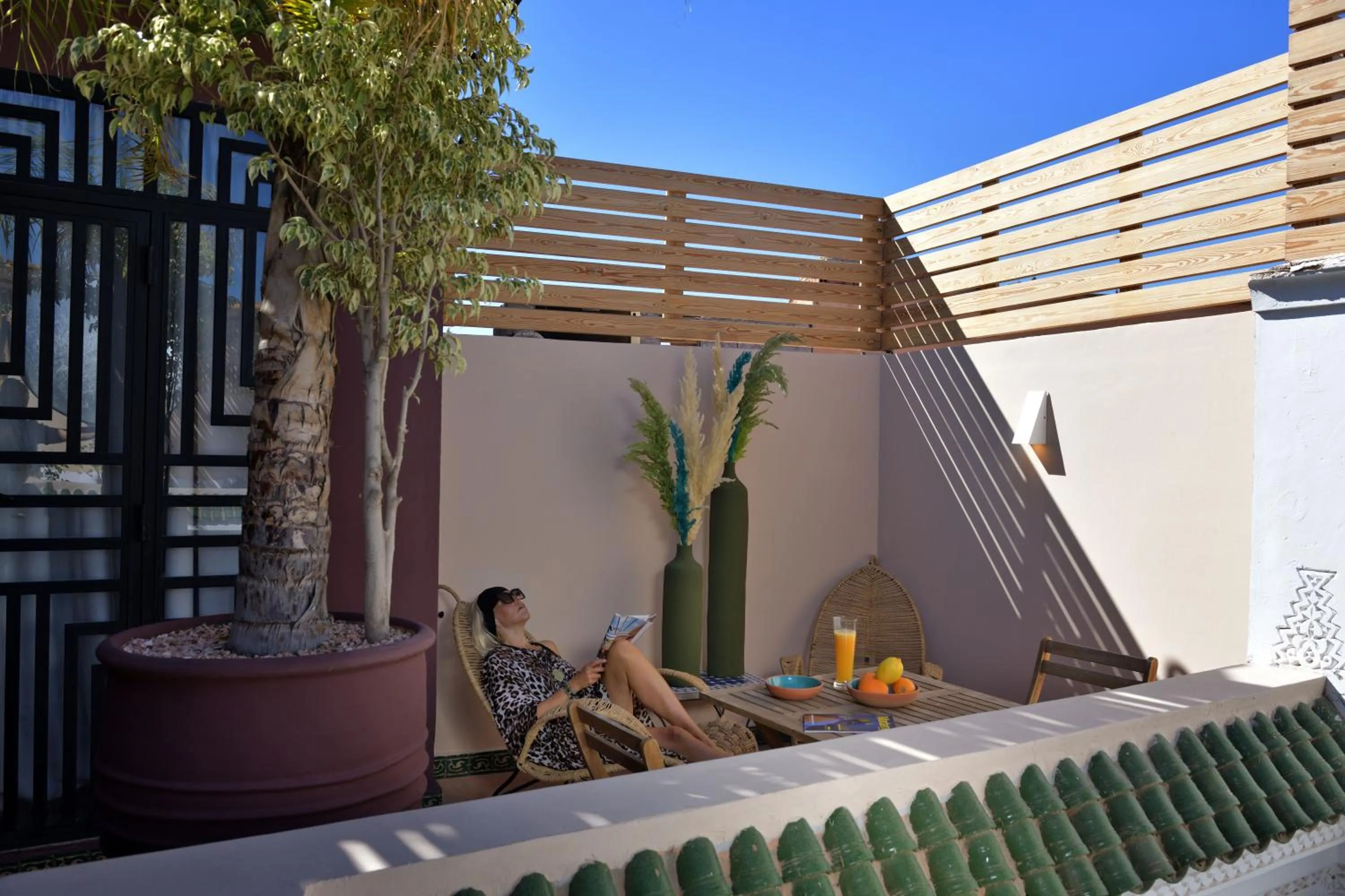 Patio in Riad Palau Marrakech