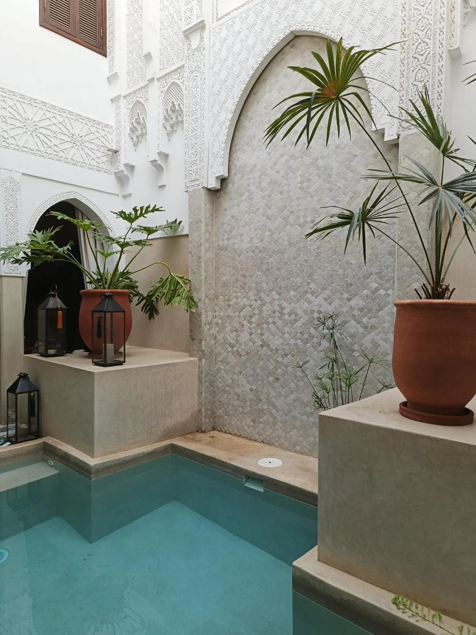 Swimming pool in Riad Palau Marrakech
