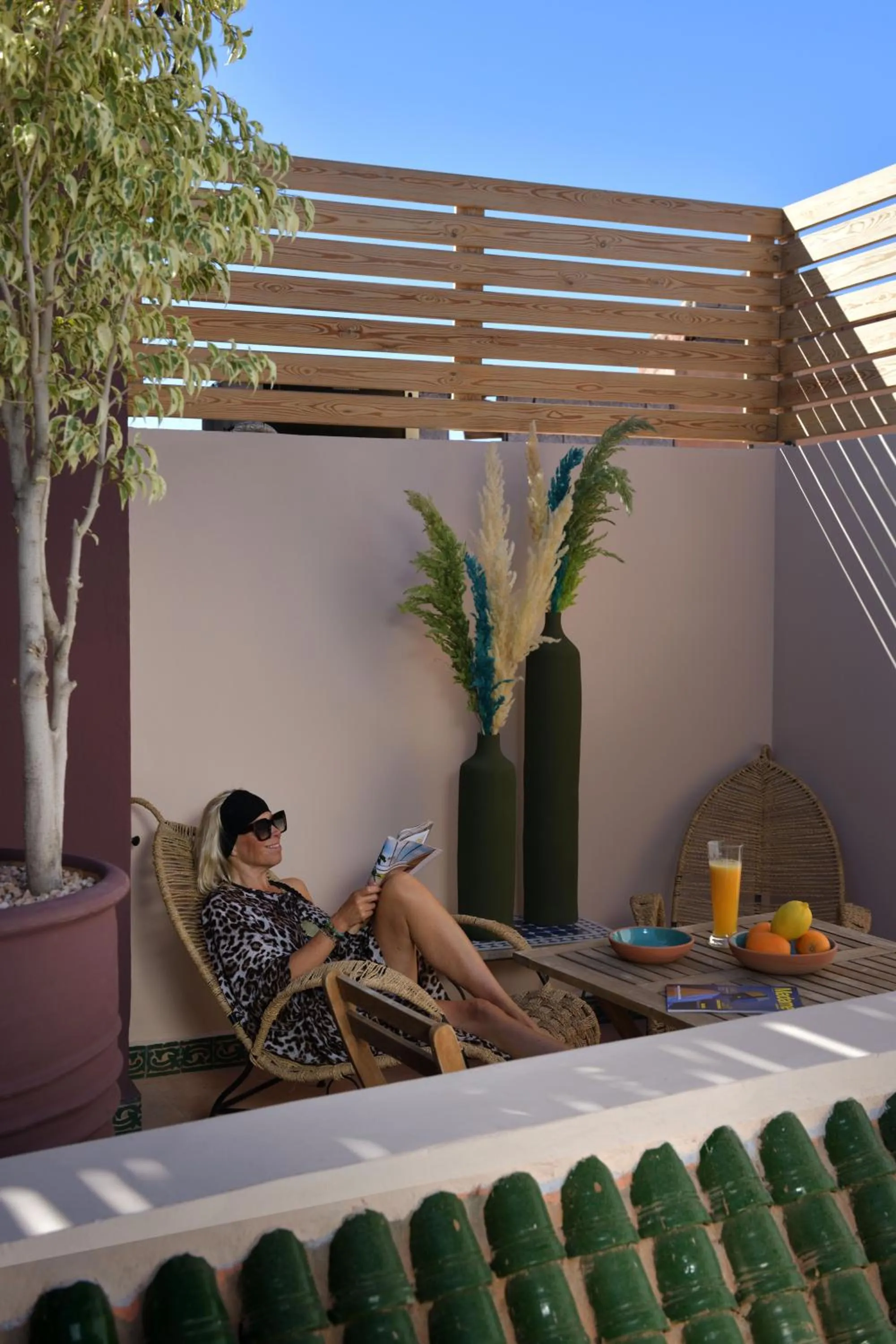 Patio in Riad Palau Marrakech