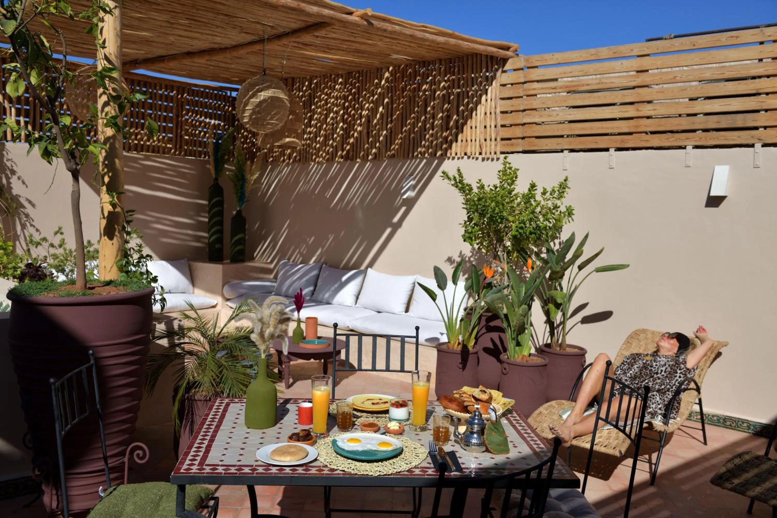 Patio in Riad Palau Marrakech