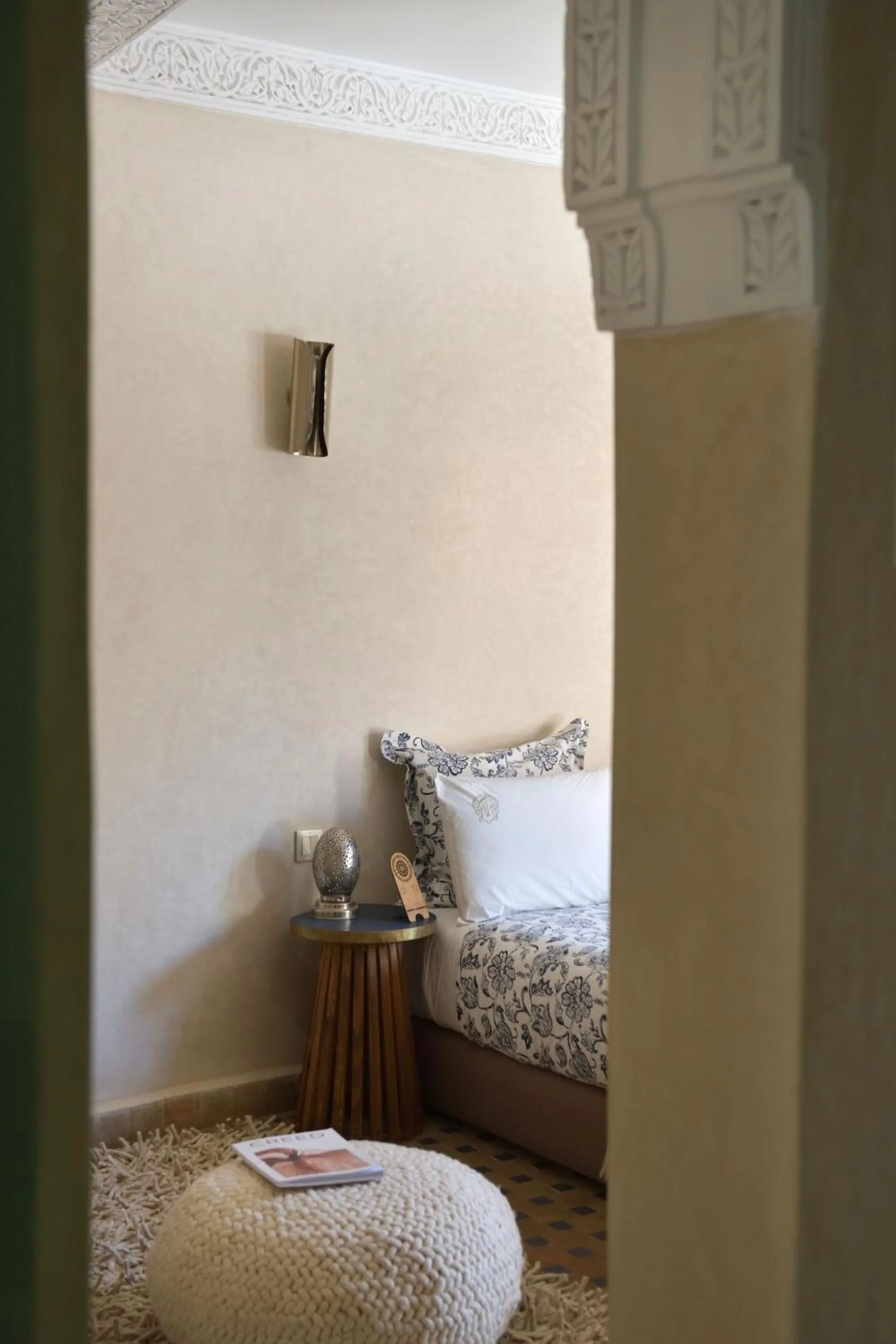 Bed in Riad Palau Marrakech