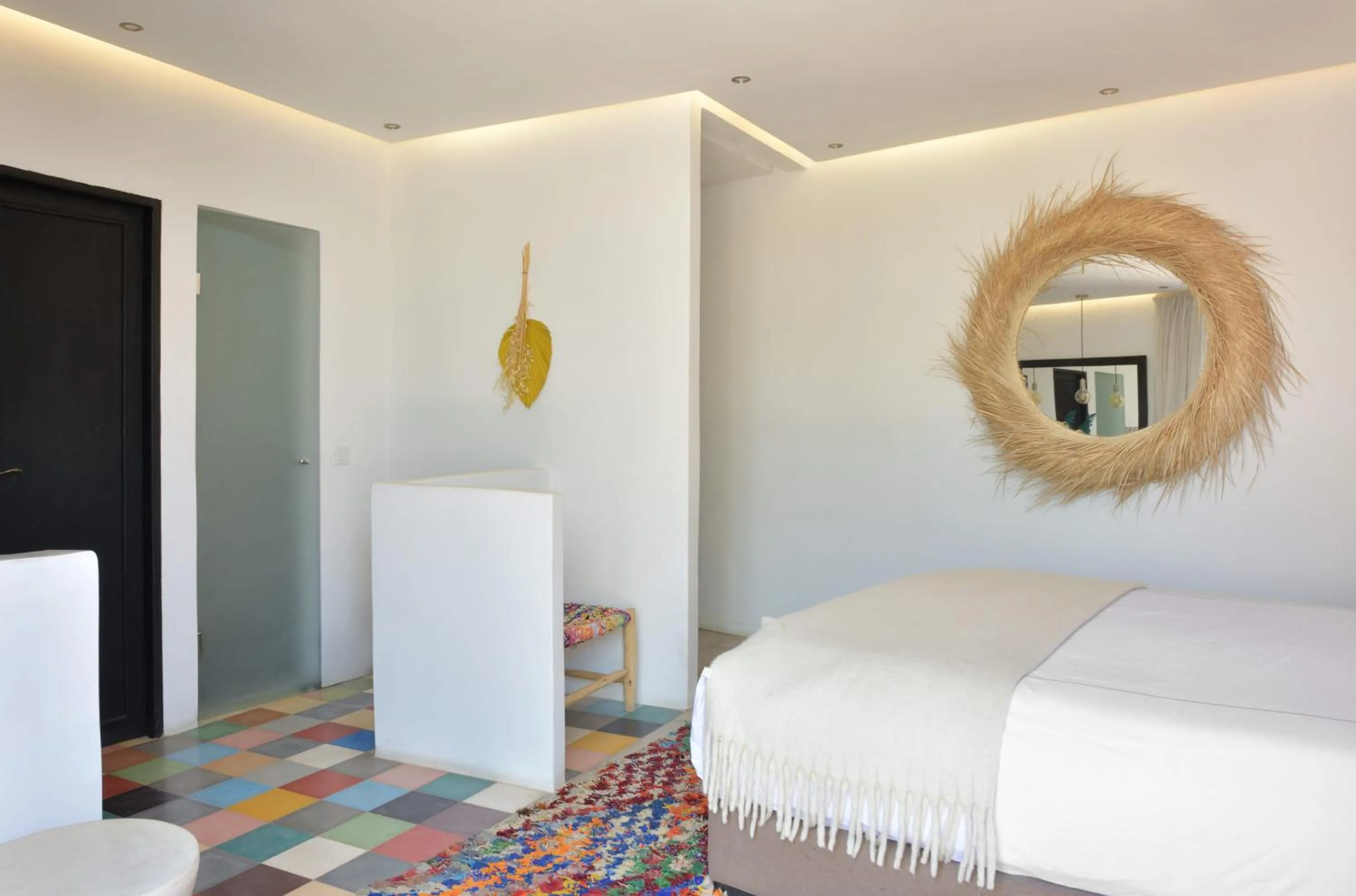 Bed in Riad Palau Marrakech