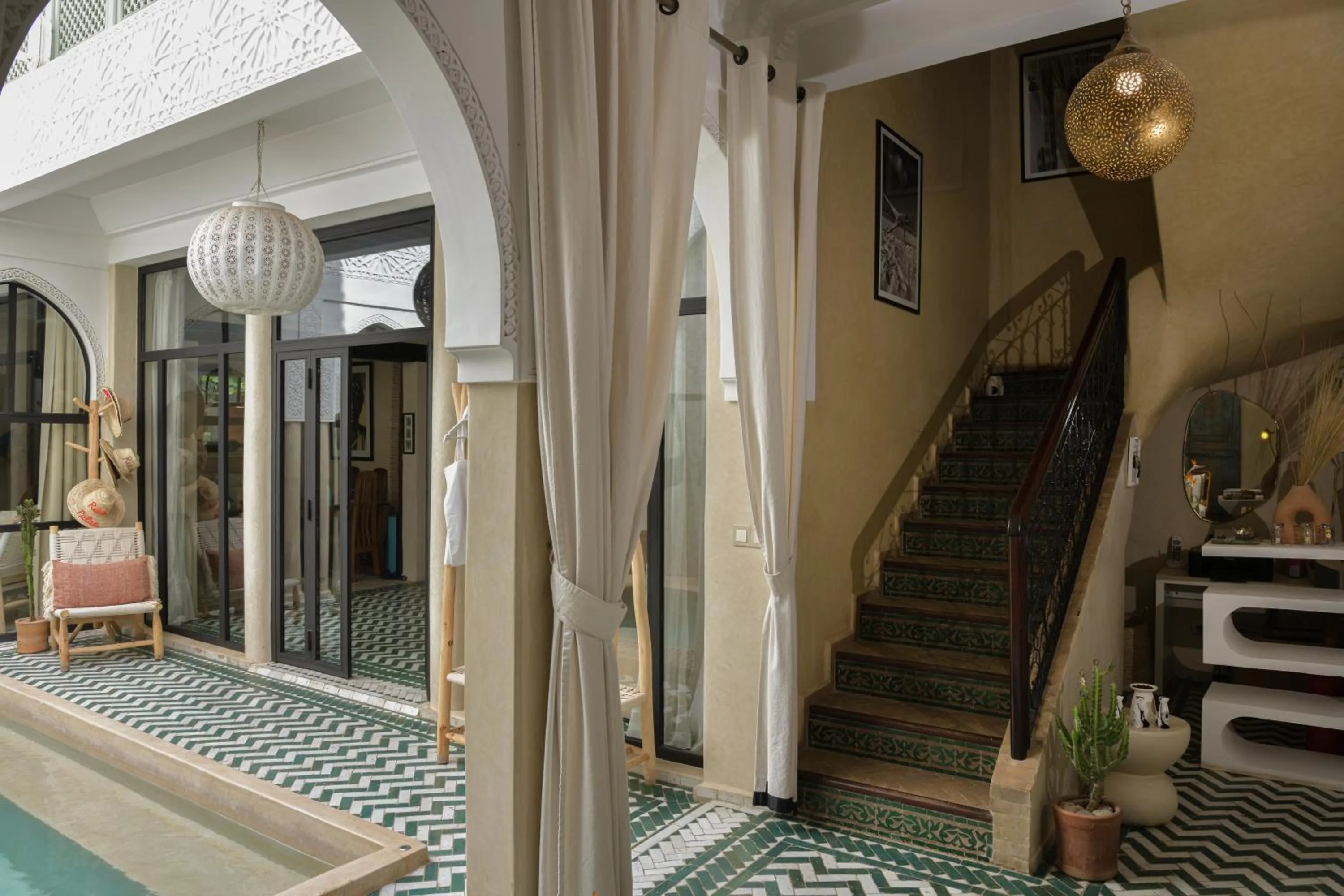 Lobby or reception in Riad Palau Marrakech