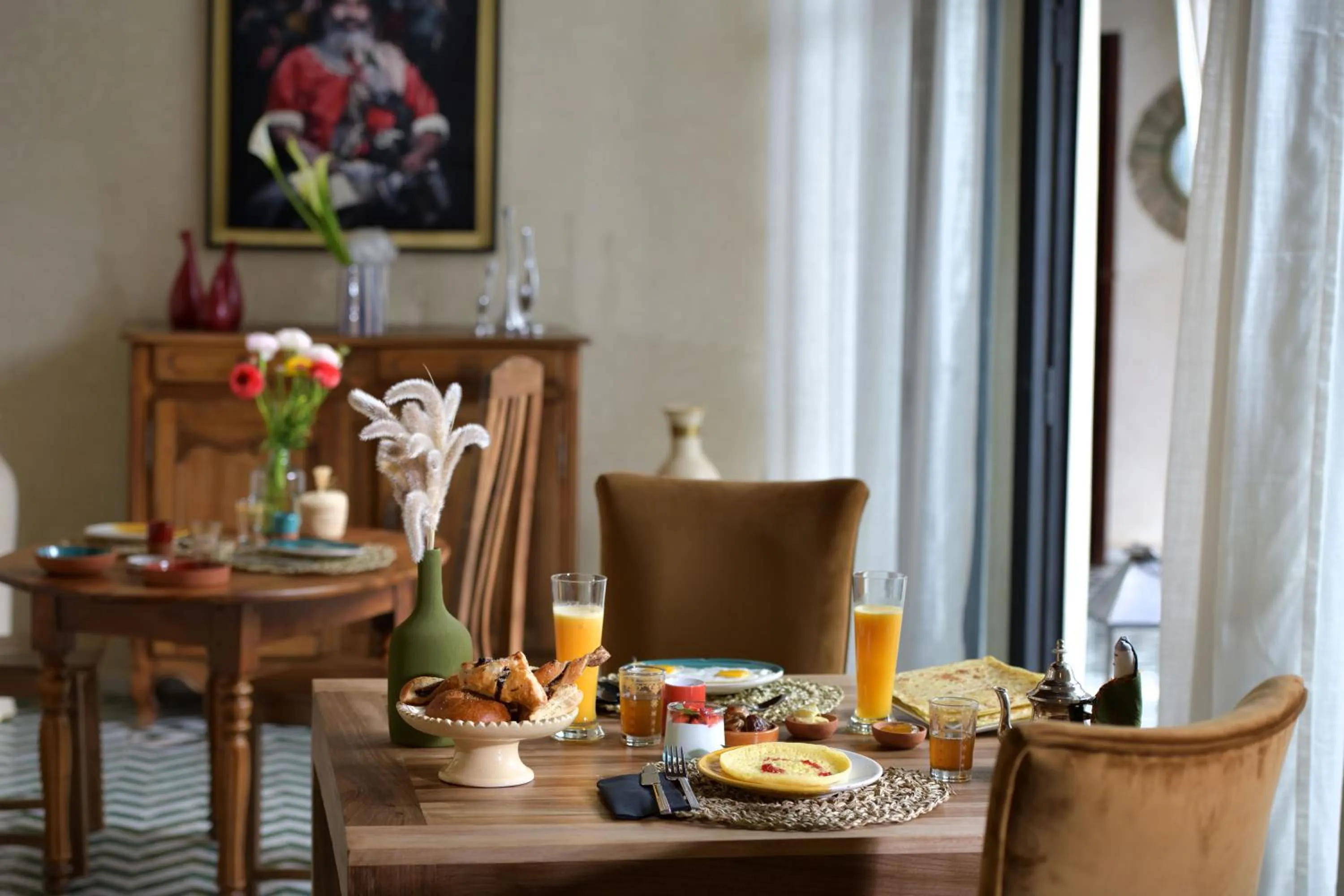 Food and drinks in Riad Palau Marrakech