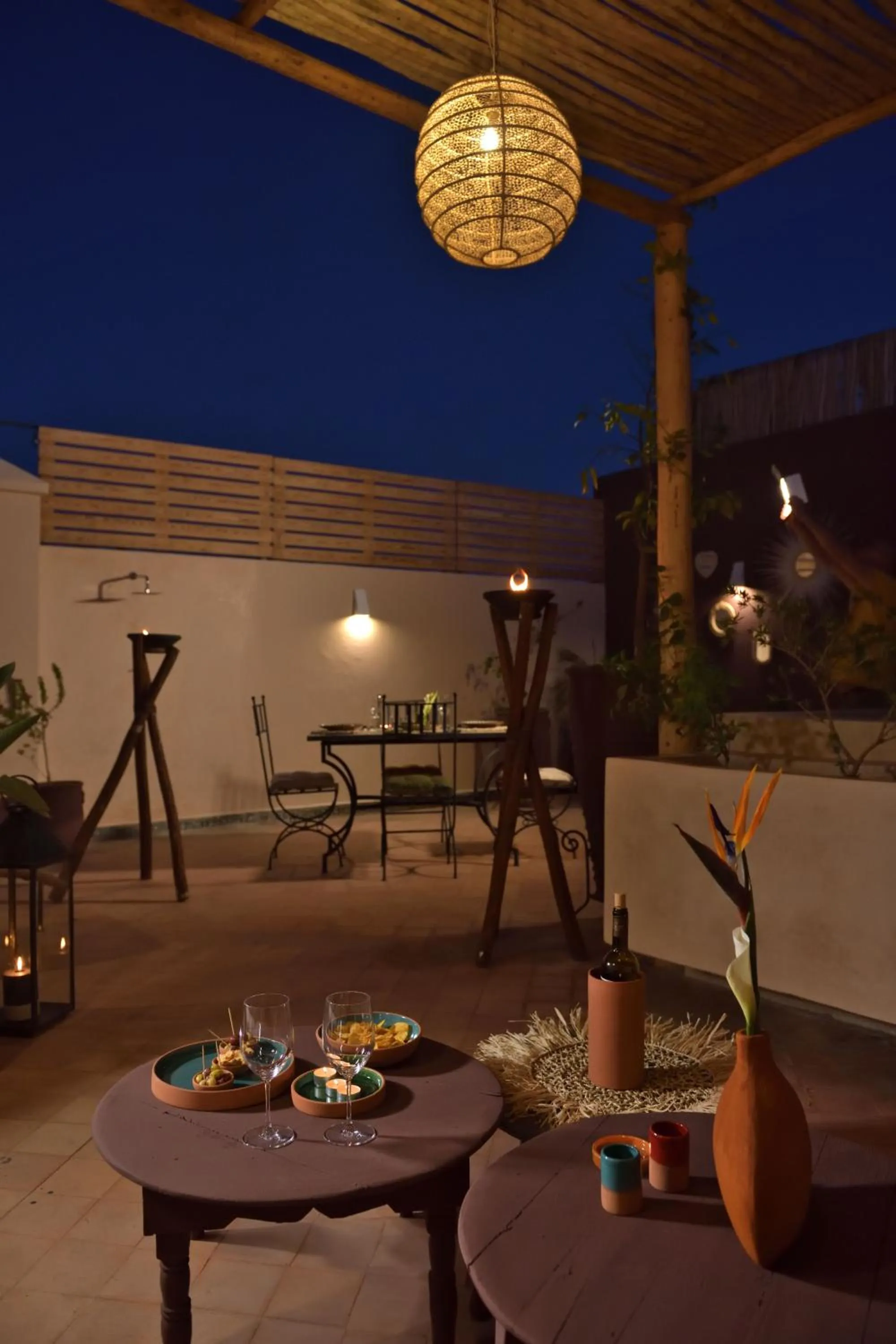 Patio in Riad Palau Marrakech