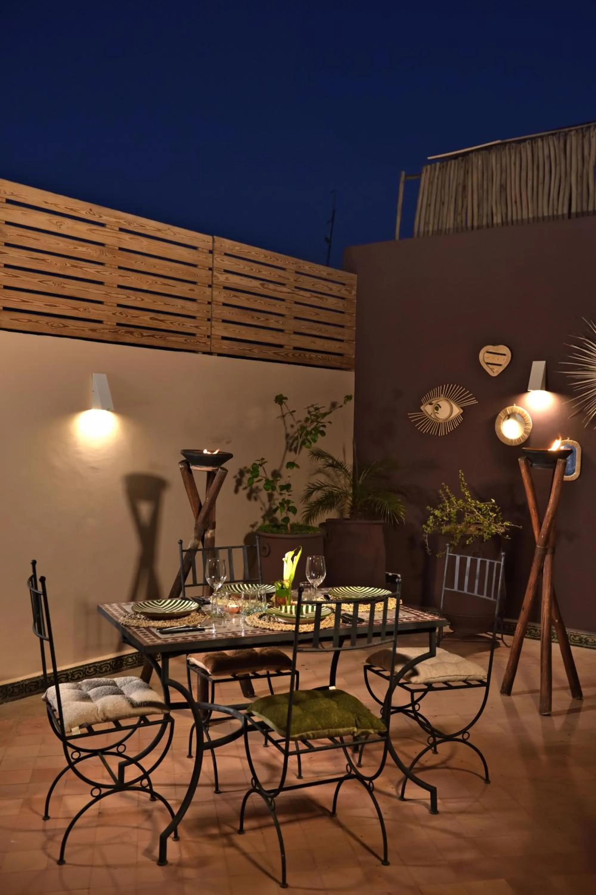 Patio in Riad Palau Marrakech