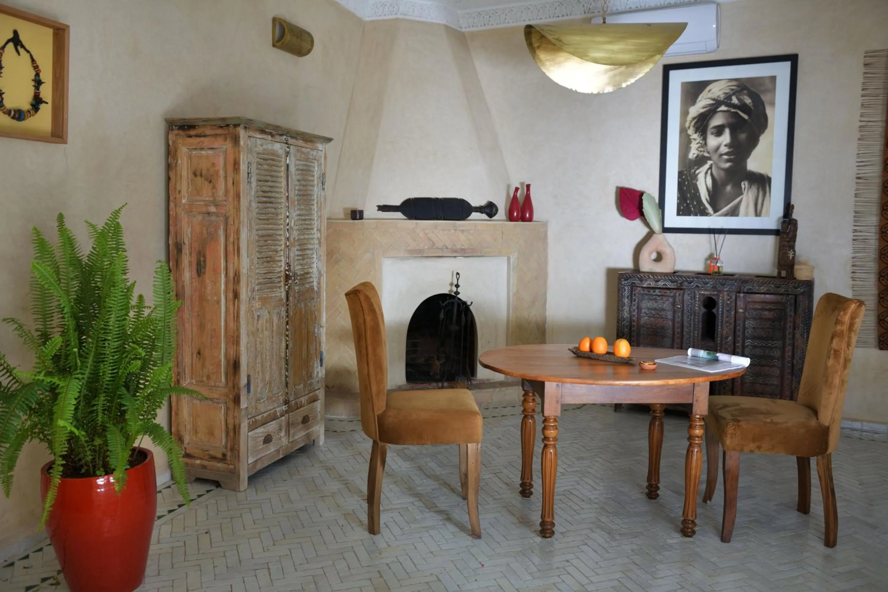 Living room in Riad Palau Marrakech