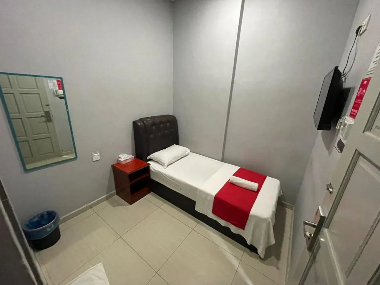 Bed in SZA INN HOTEL